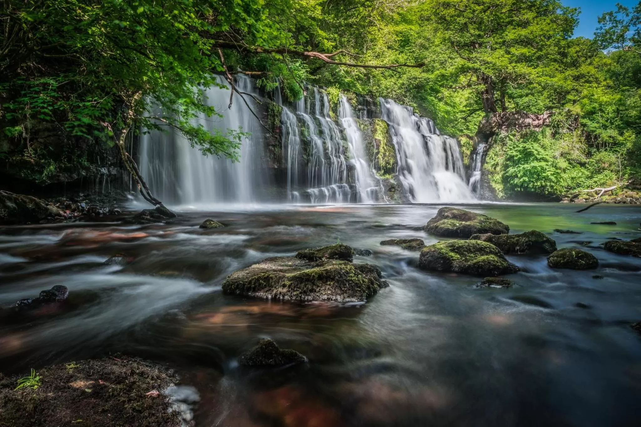 Natural landscape in Mill Lodge-Brecon Beacons