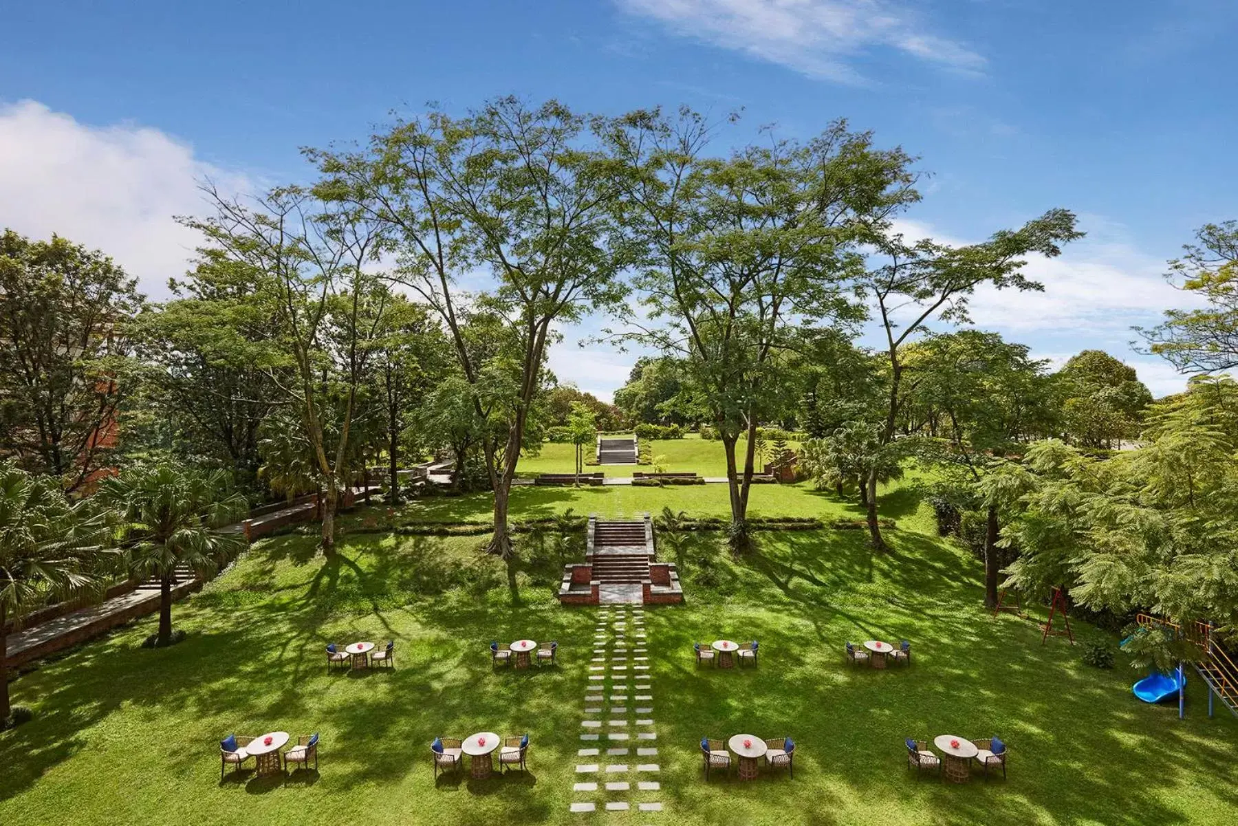 Garden view, Garden in Hyatt Regency Kathmandu