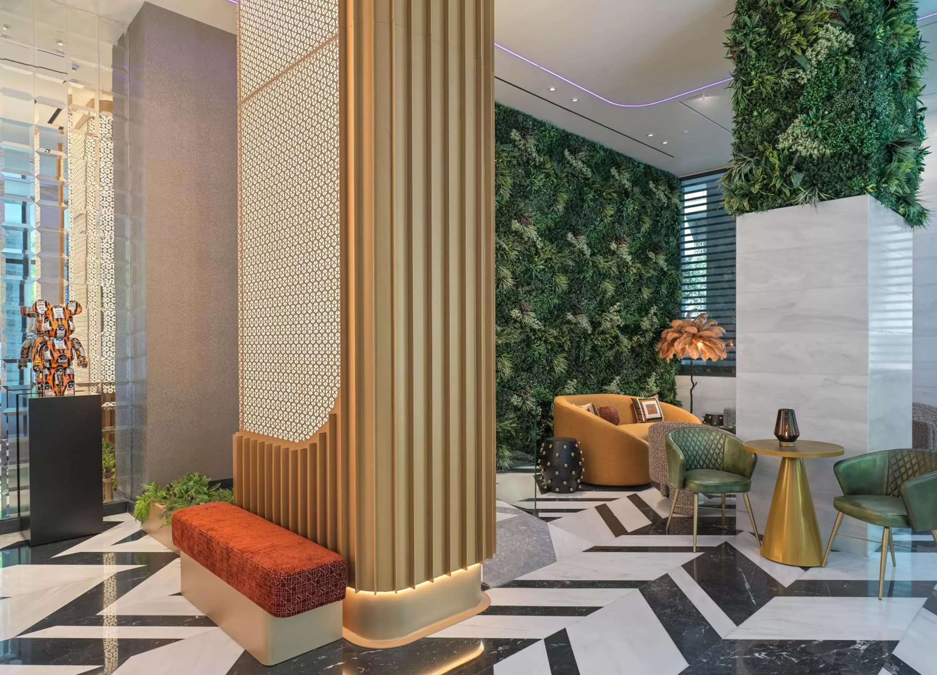 Lobby or reception in NYX Esperia Palace Hotel Athens by Leonardo Hotels