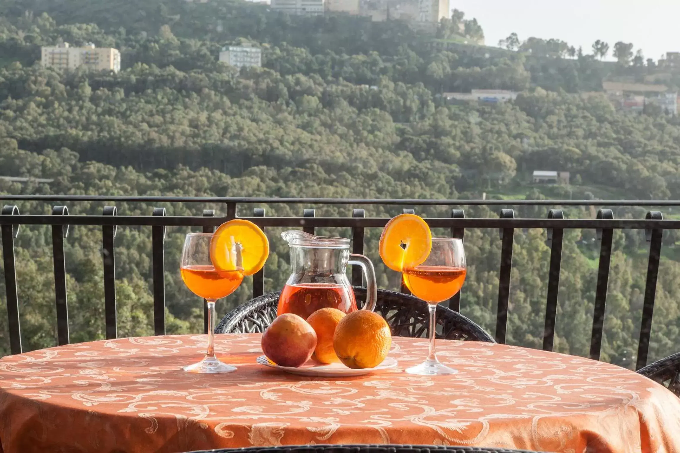 Balcony/Terrace in B&B Villa del Sole Relais