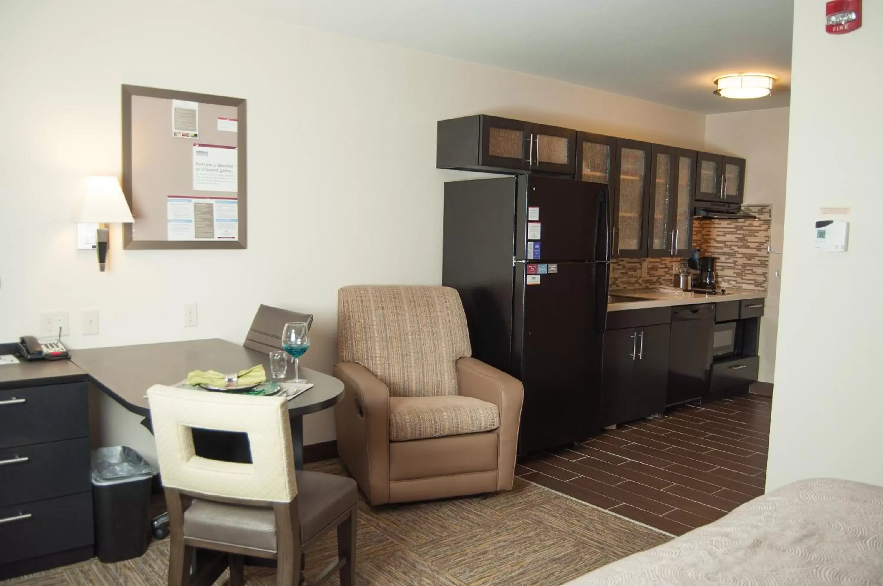 Seating Area in Candlewood Suites Fort Collins, an IHG Hotel