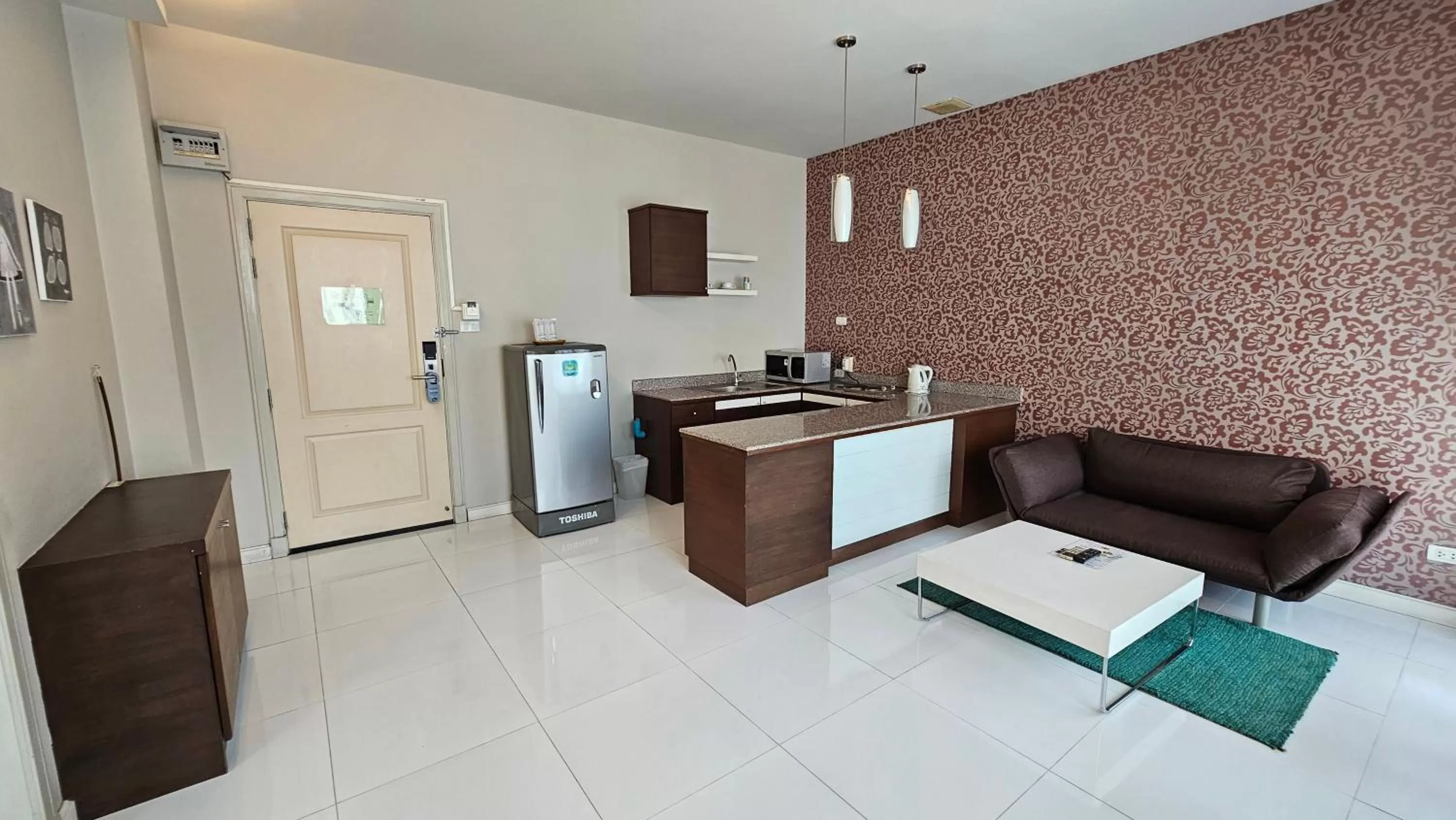 Living room in Baiyoke Ciao Hotel