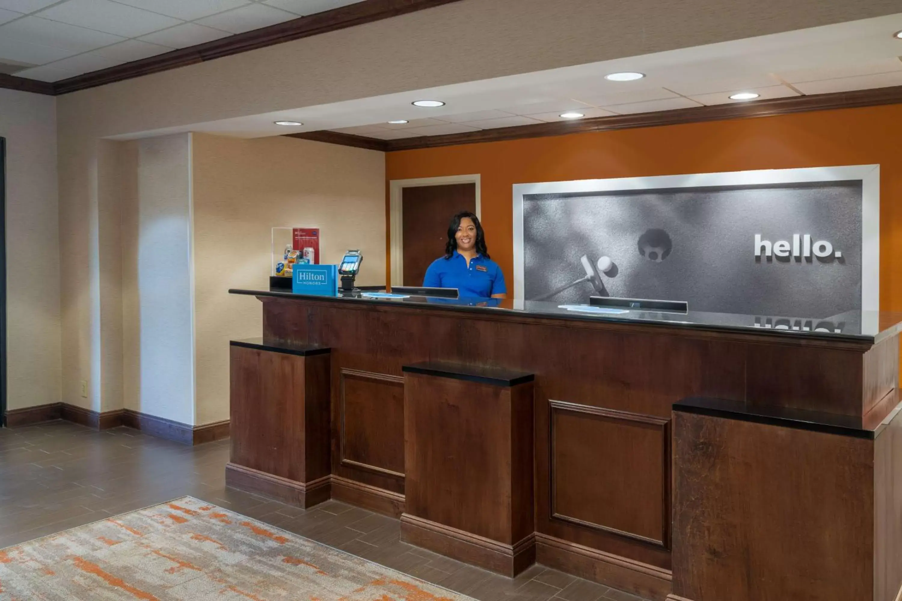 Lobby or reception, Lobby/Reception in Hampton Inn & Suites Opelika-I-85 Auburn Area