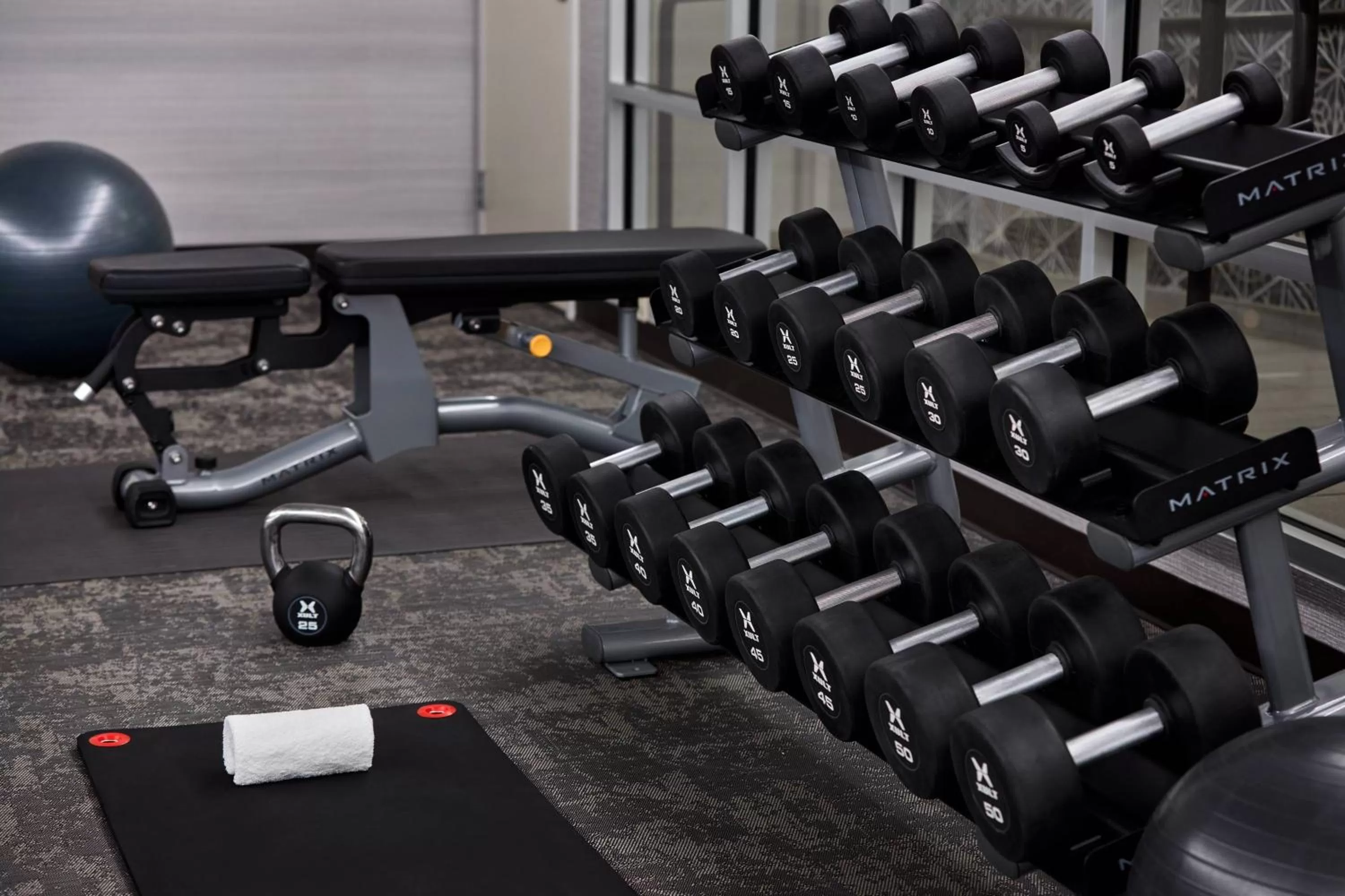Fitness centre/facilities in Fairfield Inn & Suites by Marriott Washington Downtown