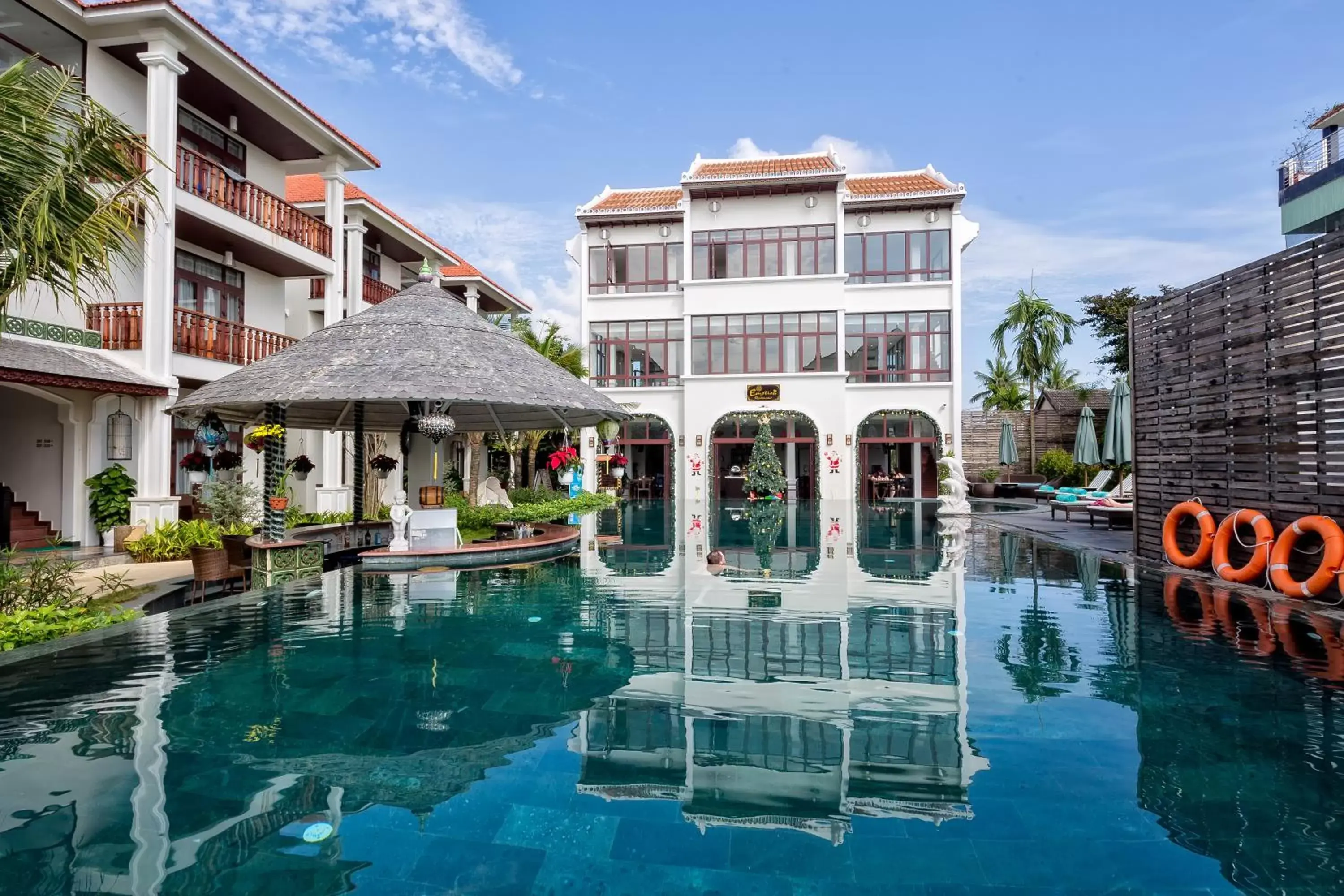 Swimming pool, Property Building in Hoi An Emotion Boutique Hotel