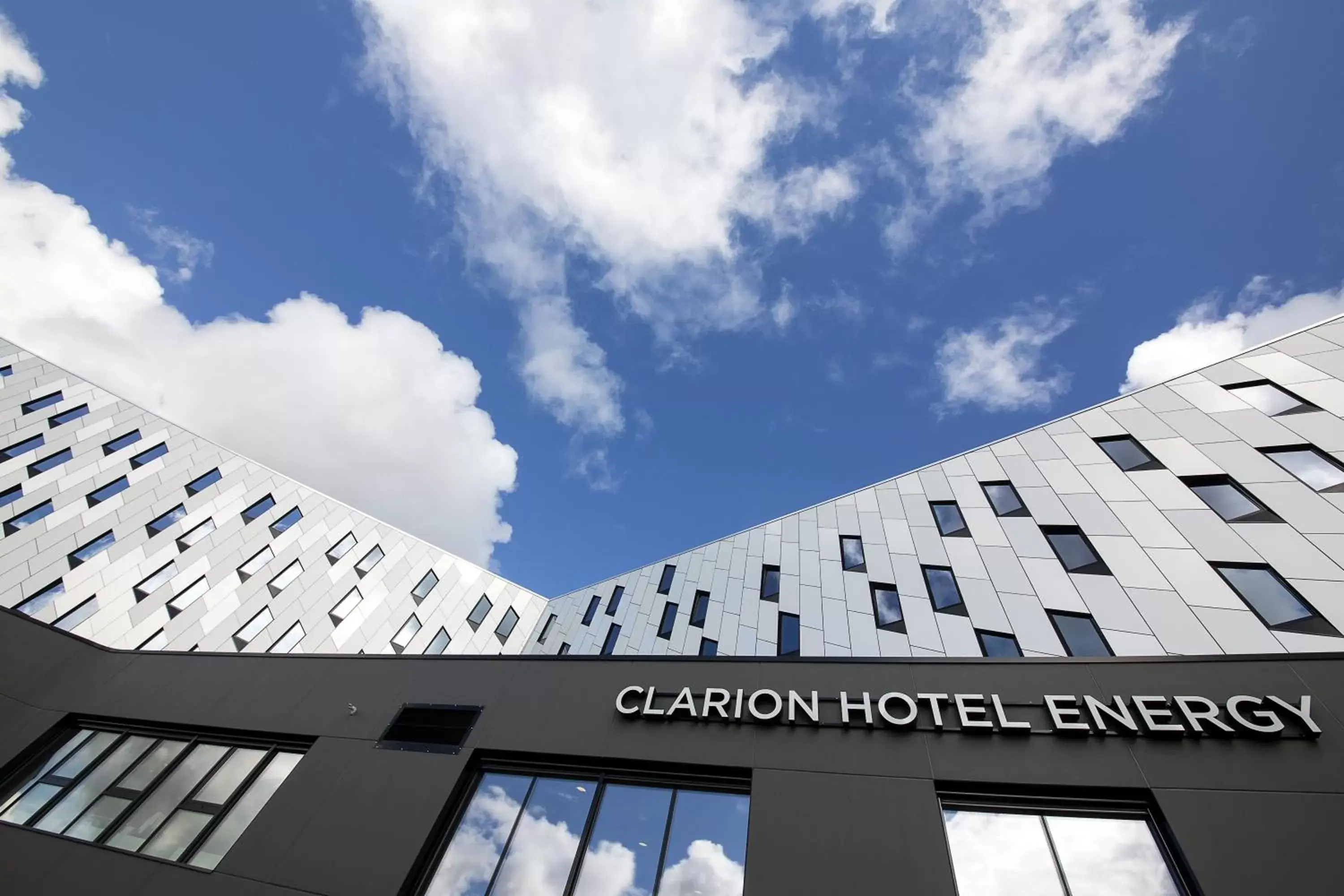 Facade/entrance in Clarion Hotel Energy