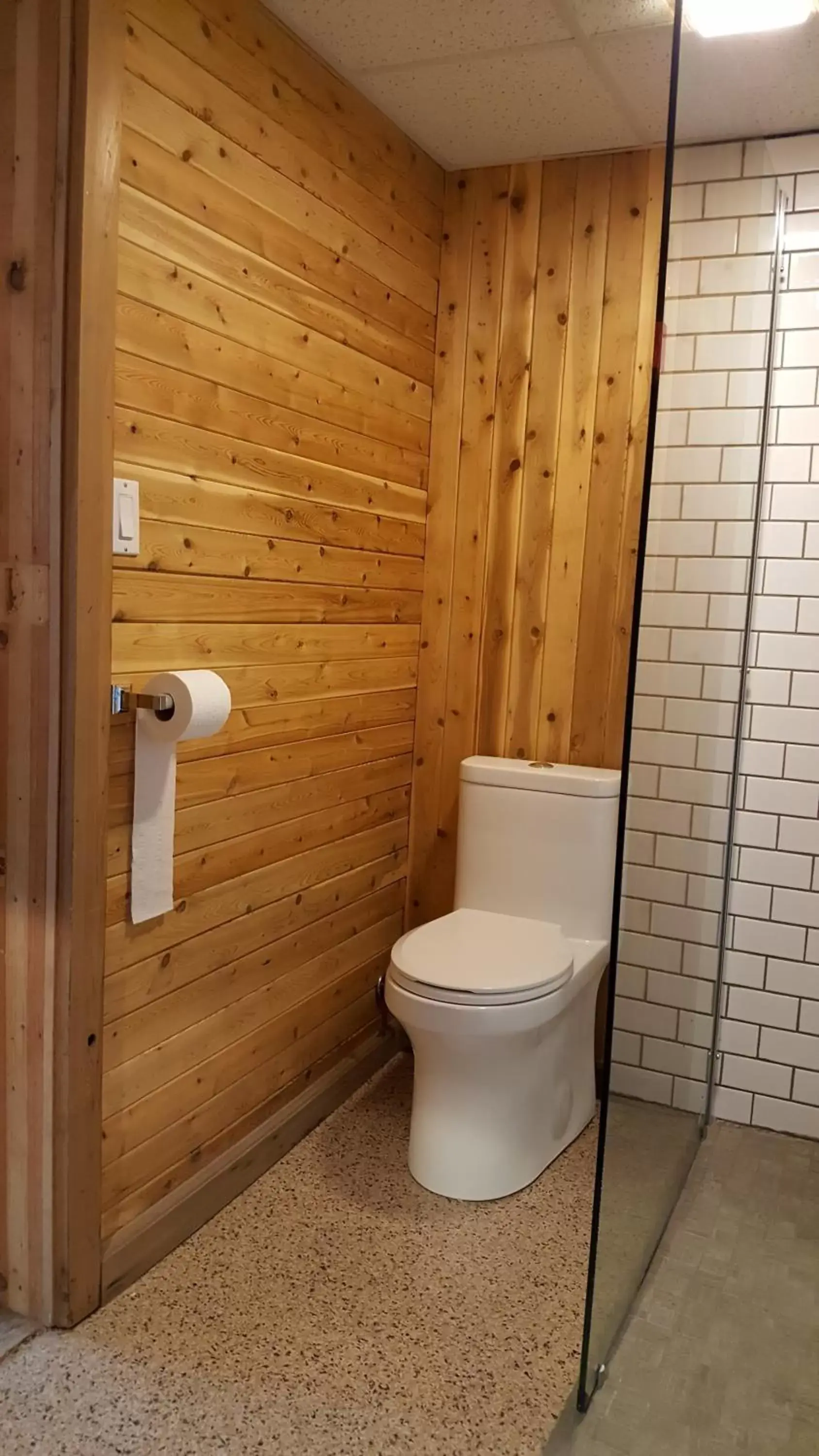 Sauna, Bathroom in Gite chez Gilles Lévesque