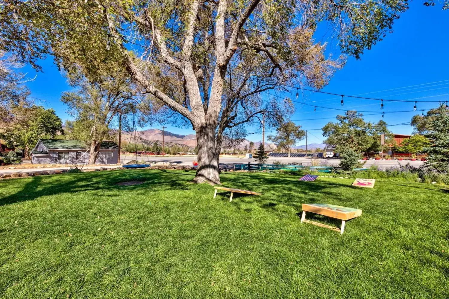 Children play ground, Garden in The Historic West Walker Motel