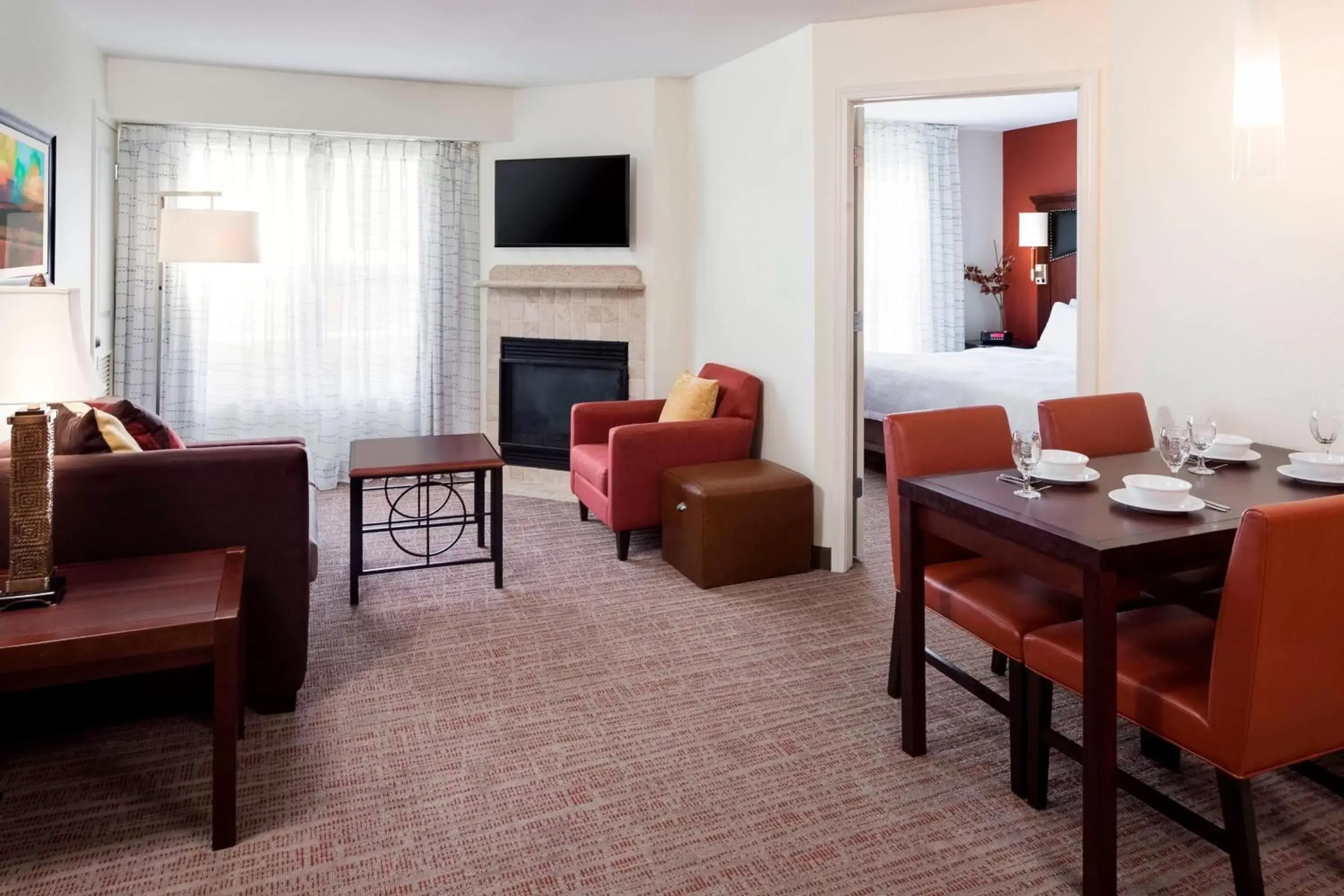 Living room, Seating Area in Residence Inn by Marriott Billings