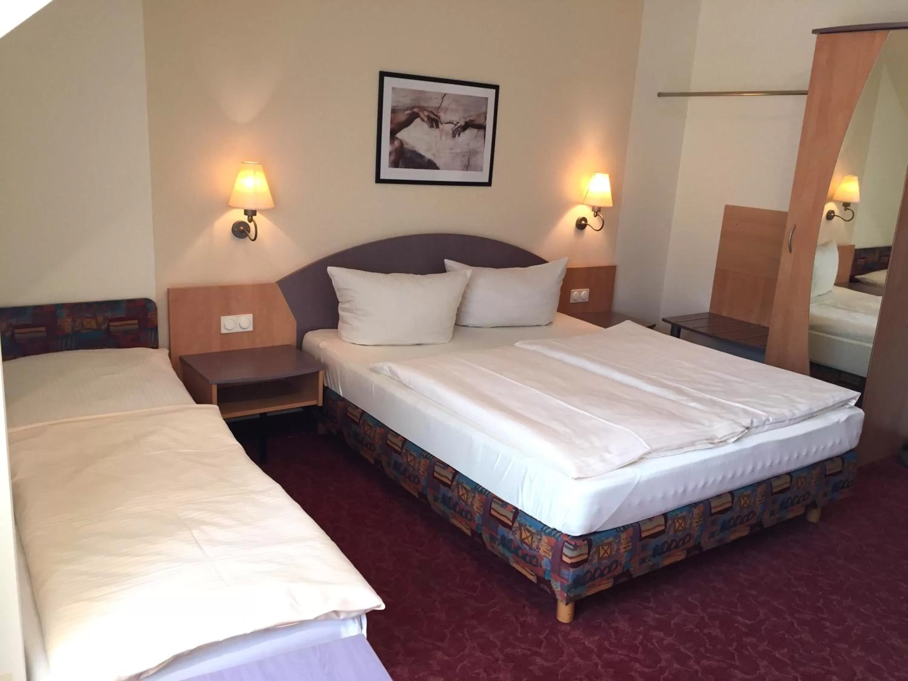 Photo of the whole room, Bed in Hotel Gasthof Krone