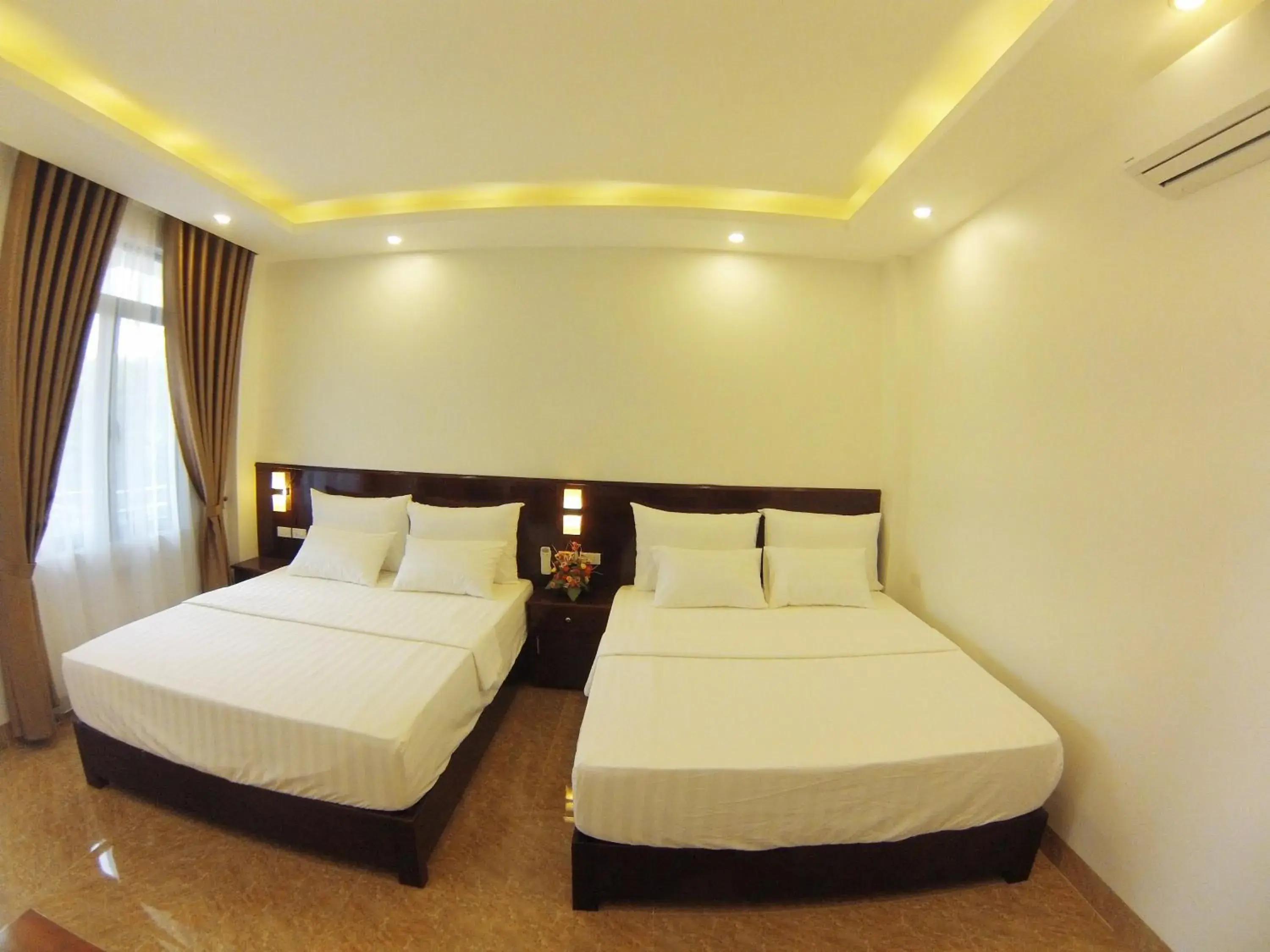 Bed in Tam Coc Victoria Hotel