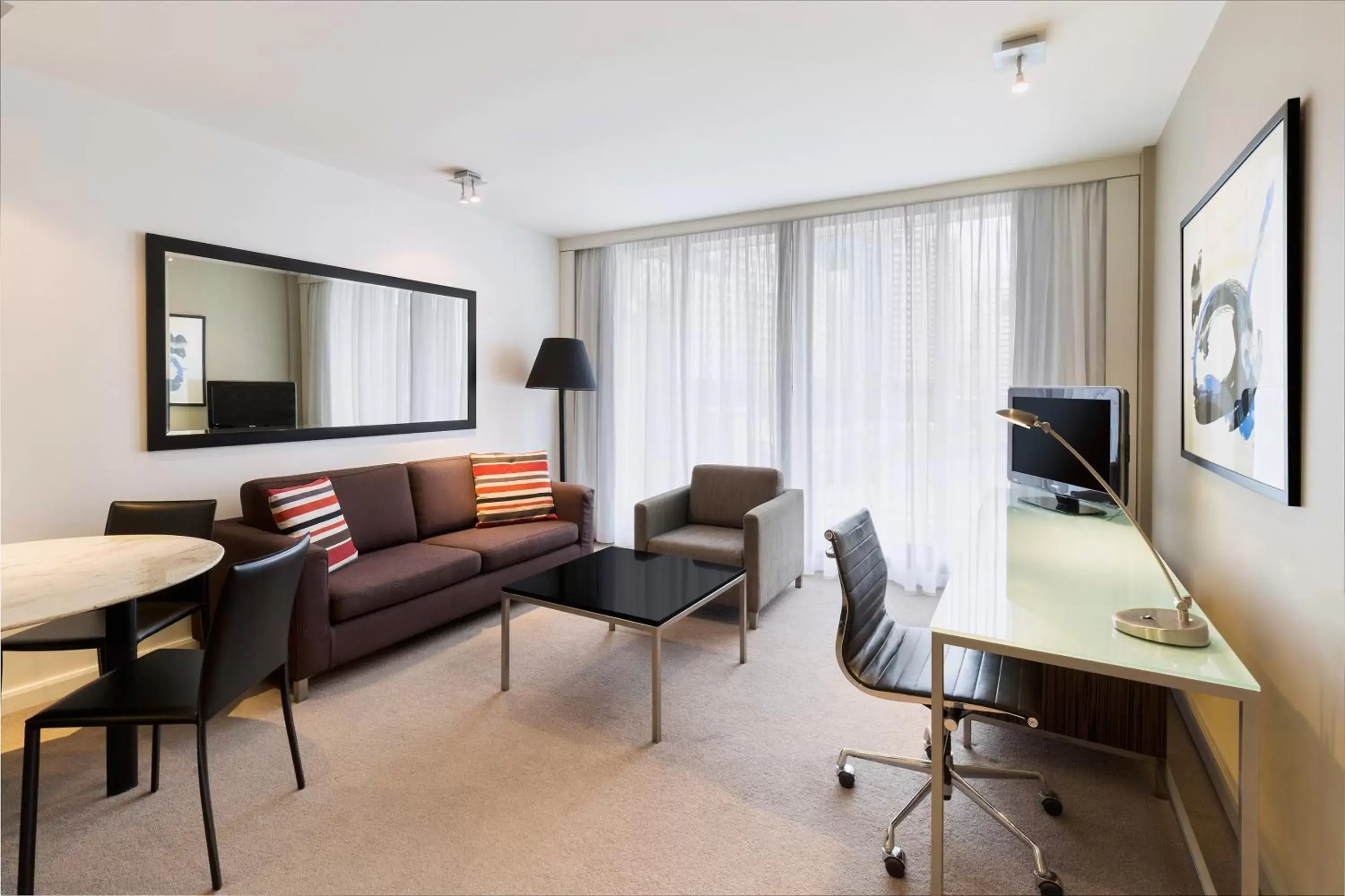 Bedroom, Seating Area in Adina Apartment Hotel Sydney, Darling Harbour