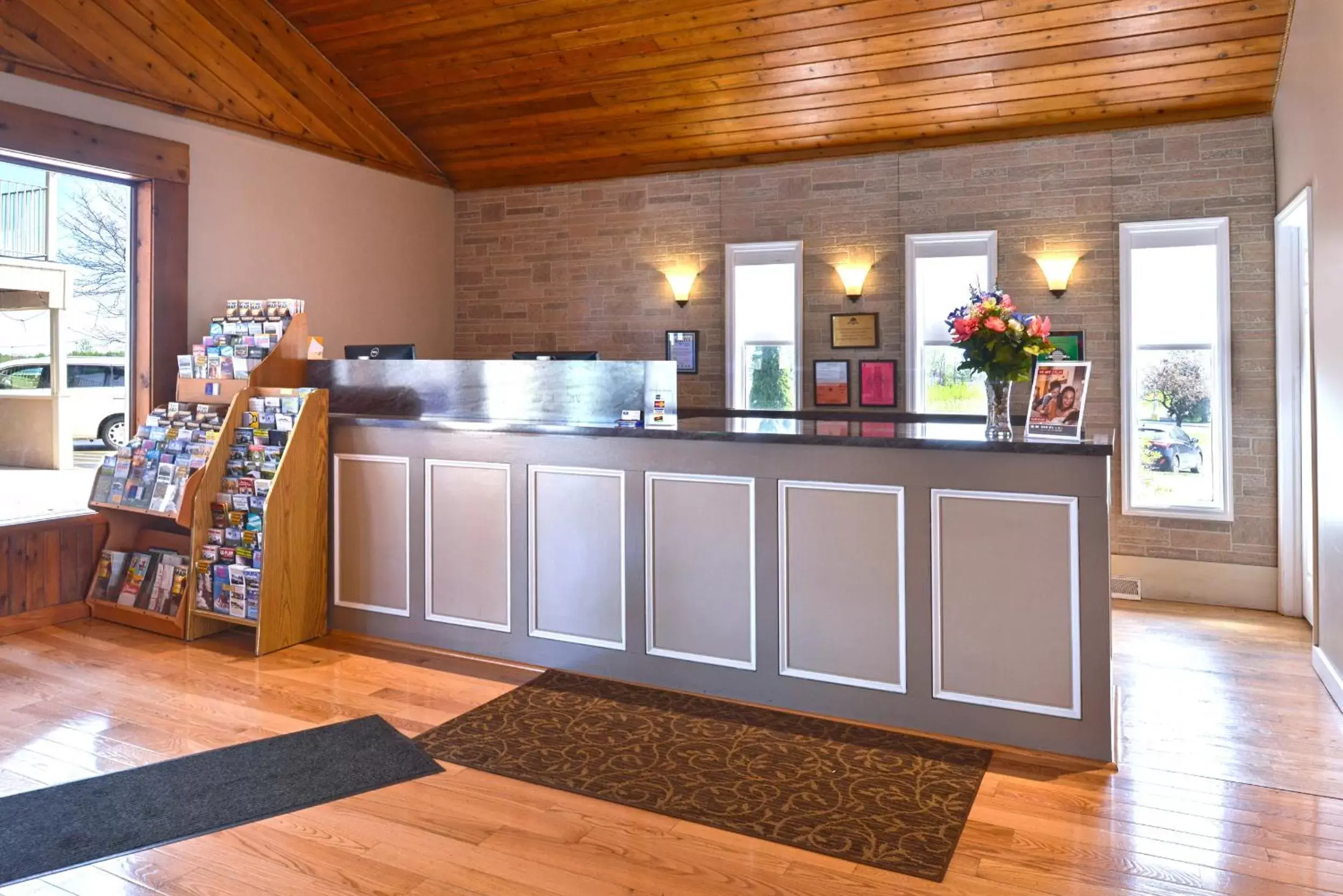Lobby or reception in Americas Best Value Inn Plattsburgh Lobby or reception in Americas Best Value Inn Plattsburgh