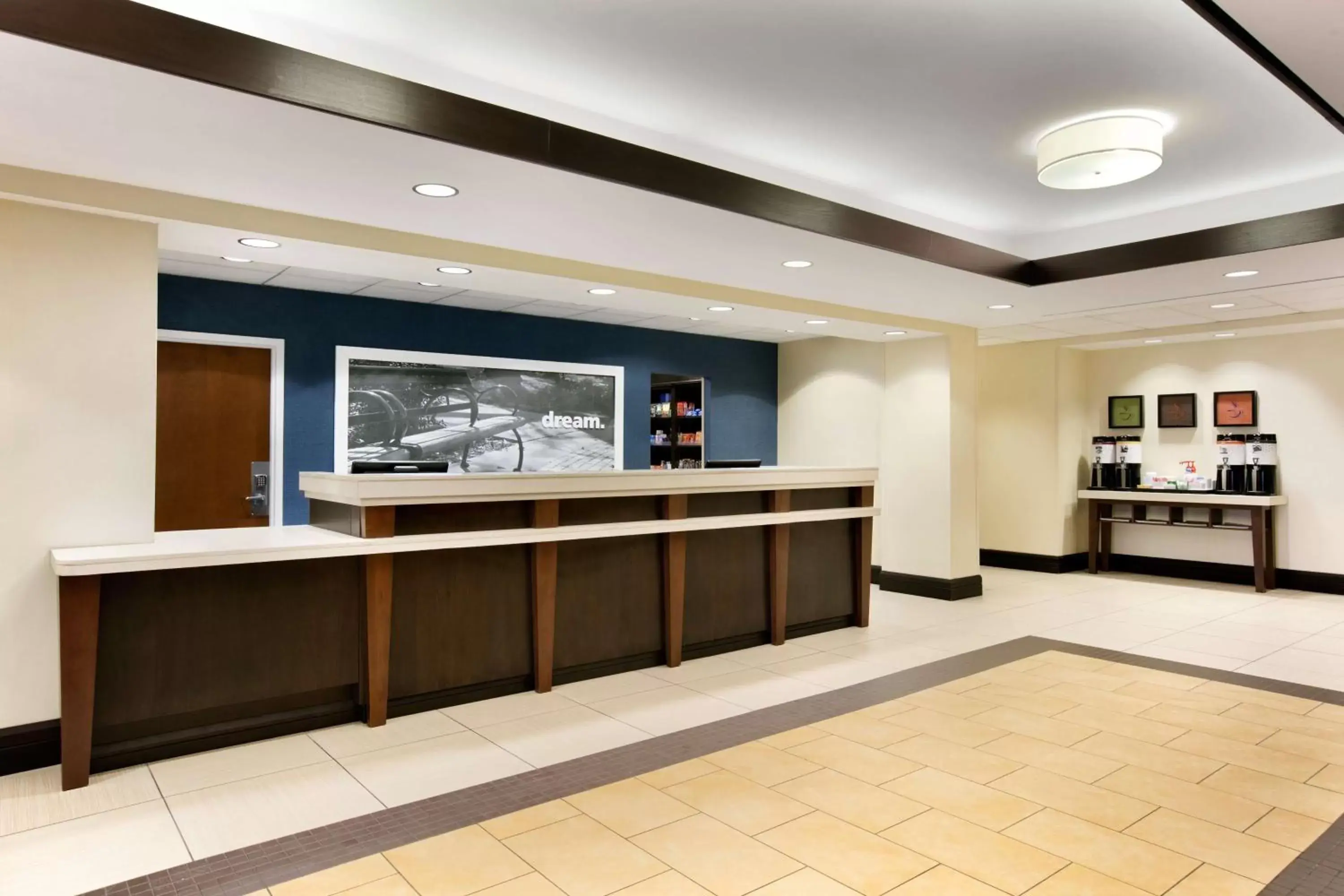 Lobby or reception in Hampton Inn & Suites Mahwah Lobby or reception in Hampton Inn & Suites Mahwah