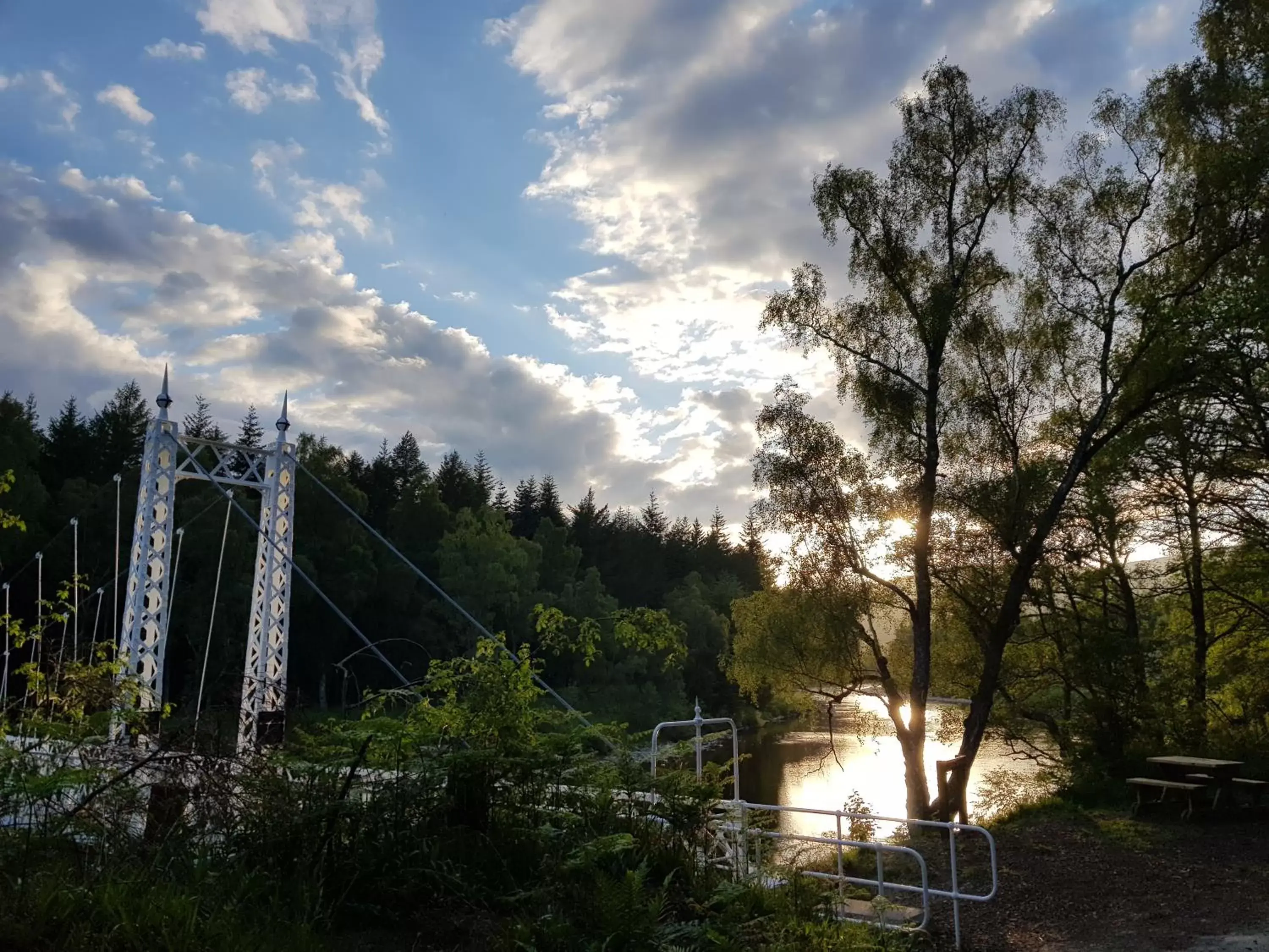 Natural landscape in Cambus O' May Hotel