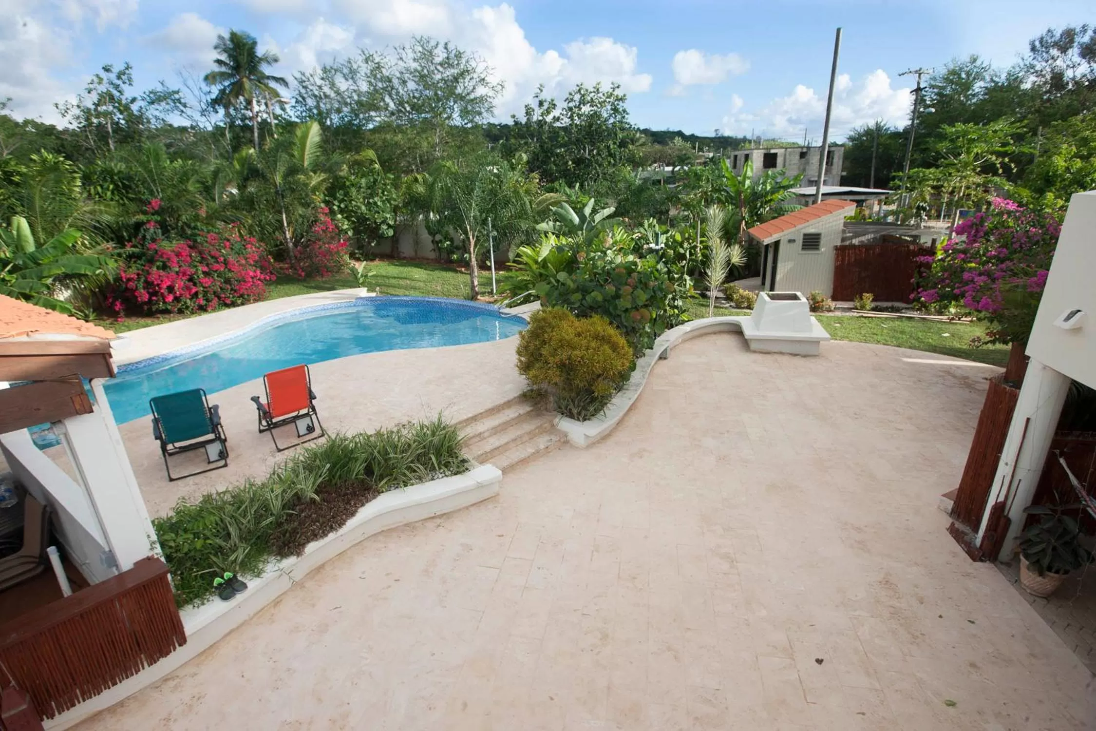 Garden in Bella Noni B&B