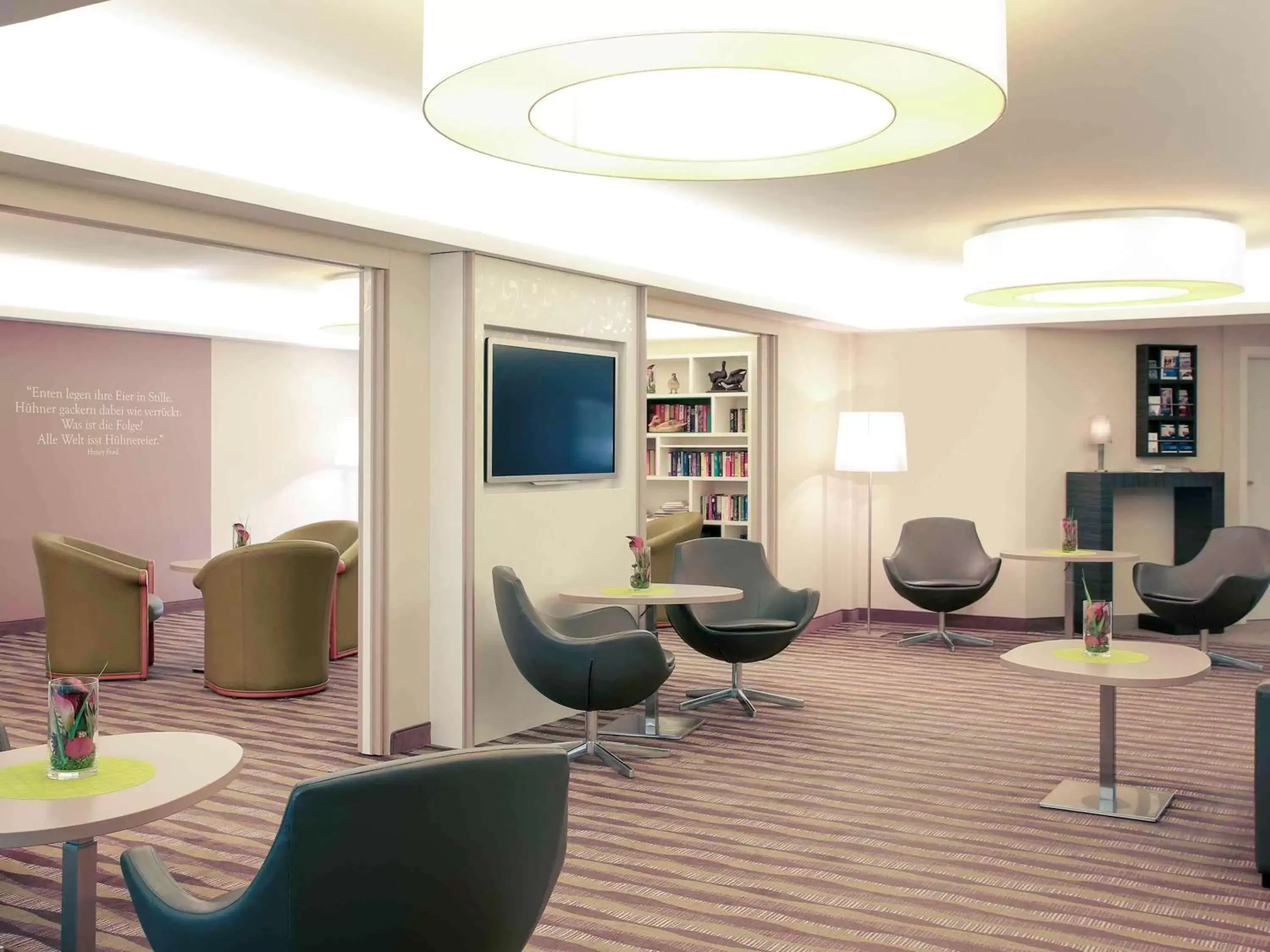 Lounge or bar, Seating Area in Mercure Hotel am Entenfang Hannover