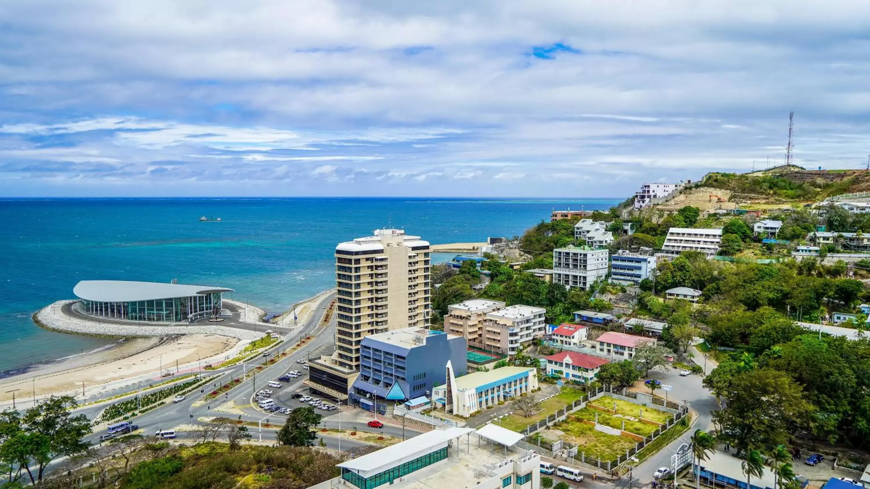 Property building, Bird's-eye View in Grand Papua Hotel, a member of Radisson Individuals