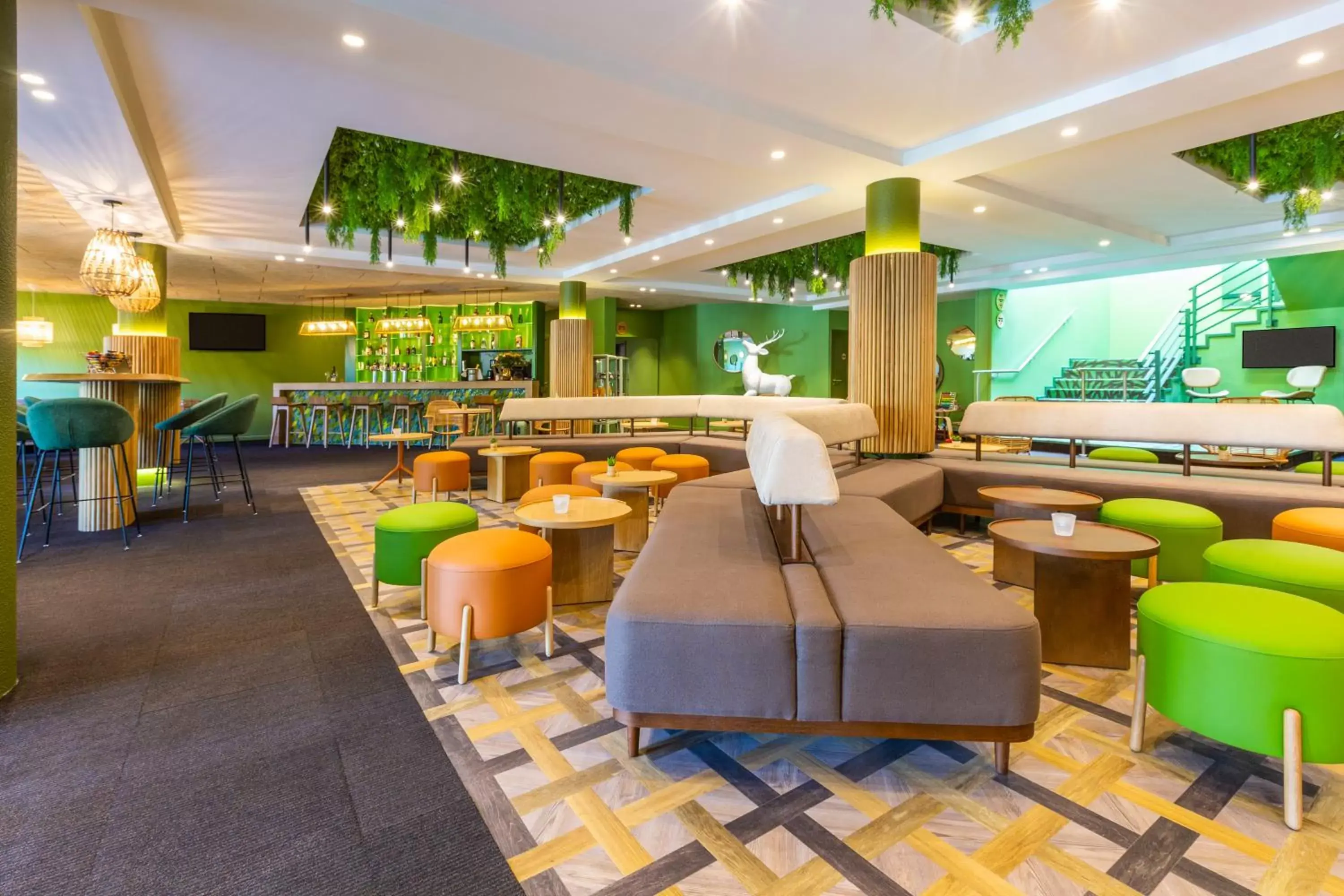 Lobby or reception in ibis Styles Arlon Porte du Luxembourg Lobby or reception in ibis Styles Arlon Porte du Luxembourg