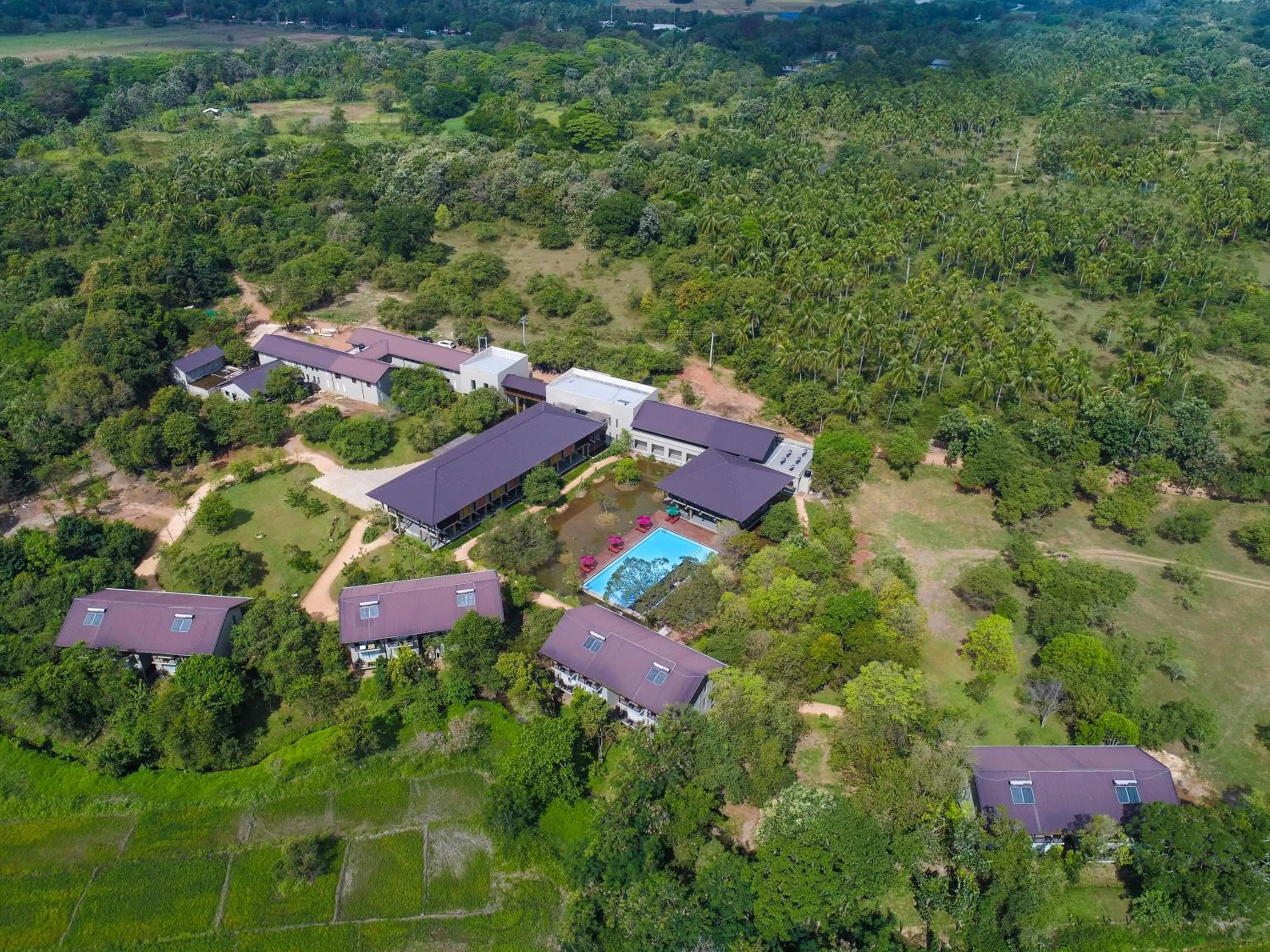 Bird's-eye View in Tropical Life Resort and Spa