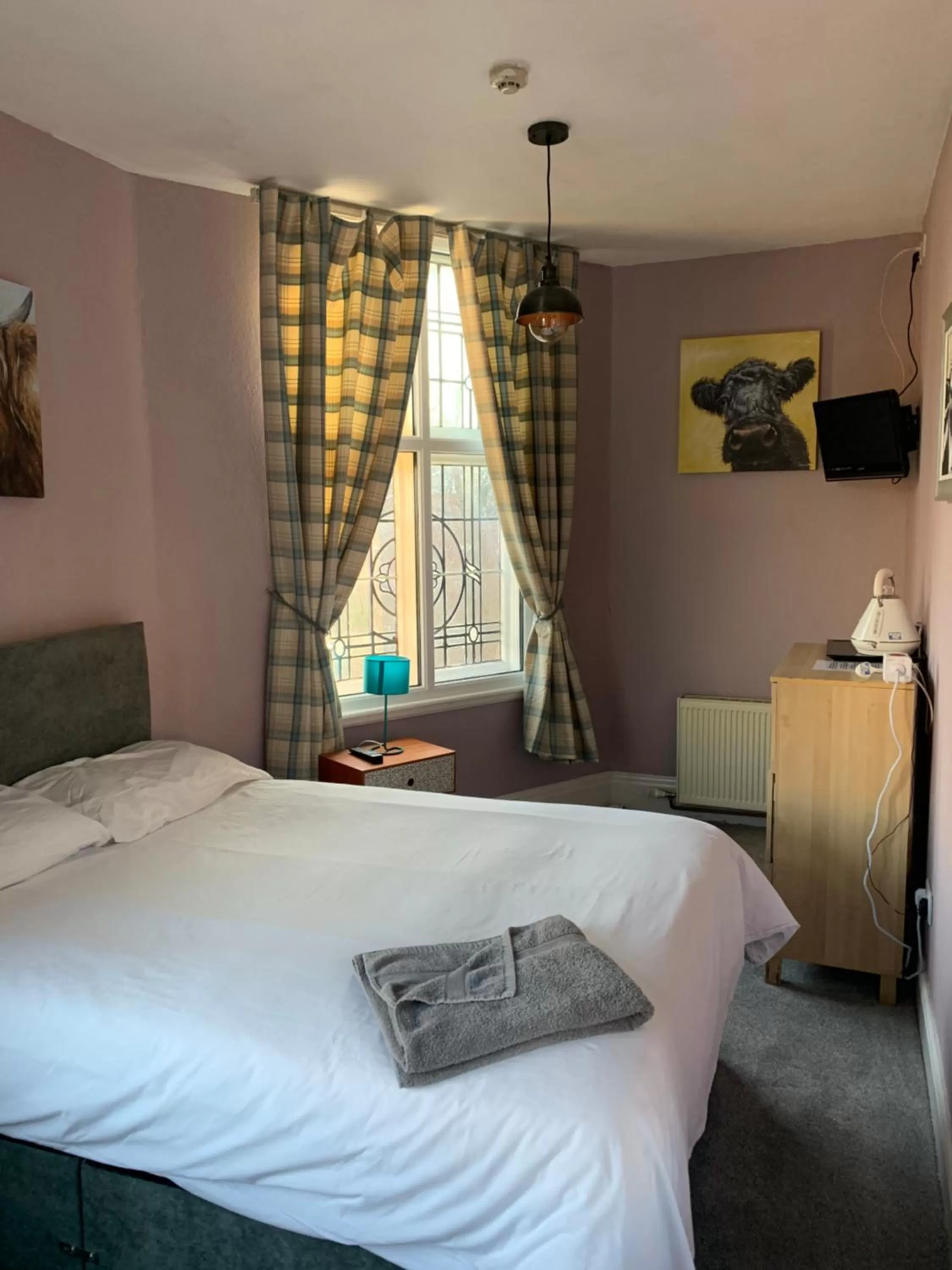 Bed in Mad O'Rourkes Pie Factory