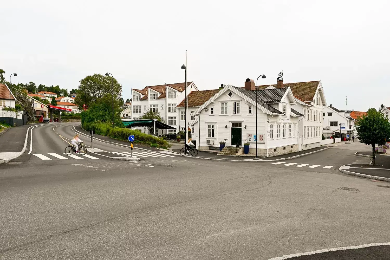 Property Building in Lillesand Hotel Norge