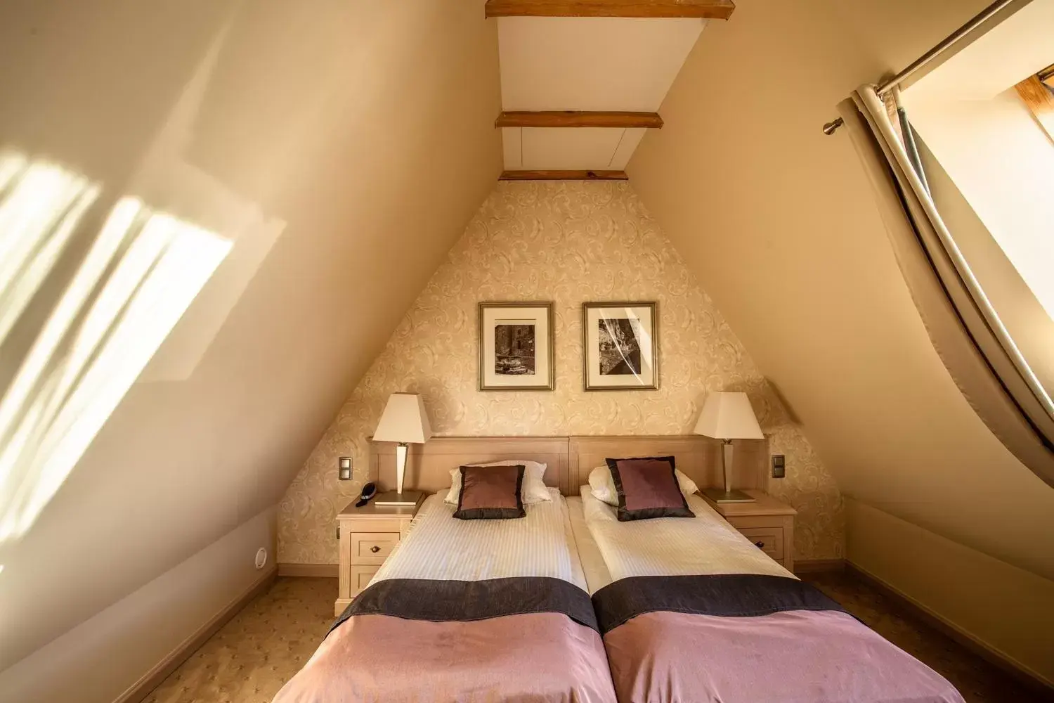 Superior Double or Twin Room with mezzanine in Spichlerz building in Zamek Topacz Superior Double or Twin Room with mezzanine in Spichlerz building in Zamek Topacz