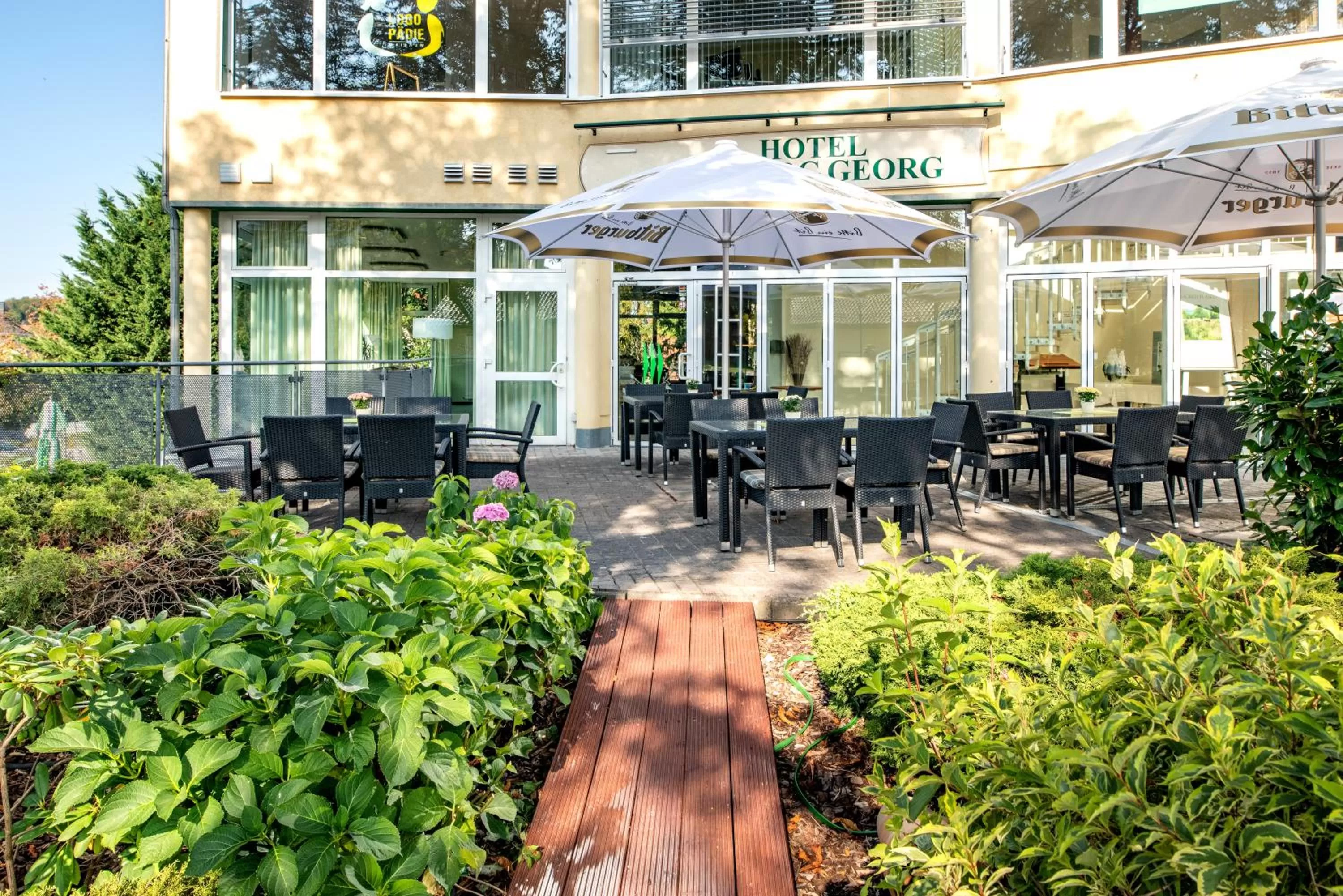 Patio in Hotel Herzog Georg