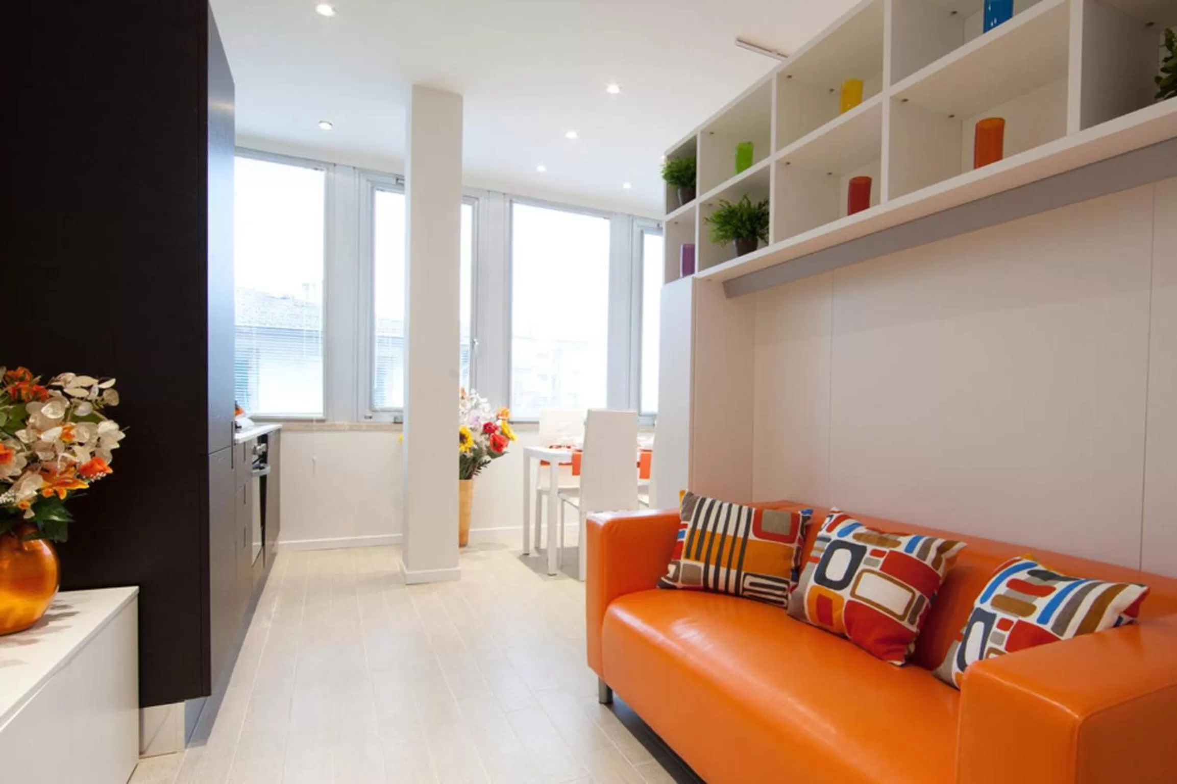 Living room in La Farina Apartments