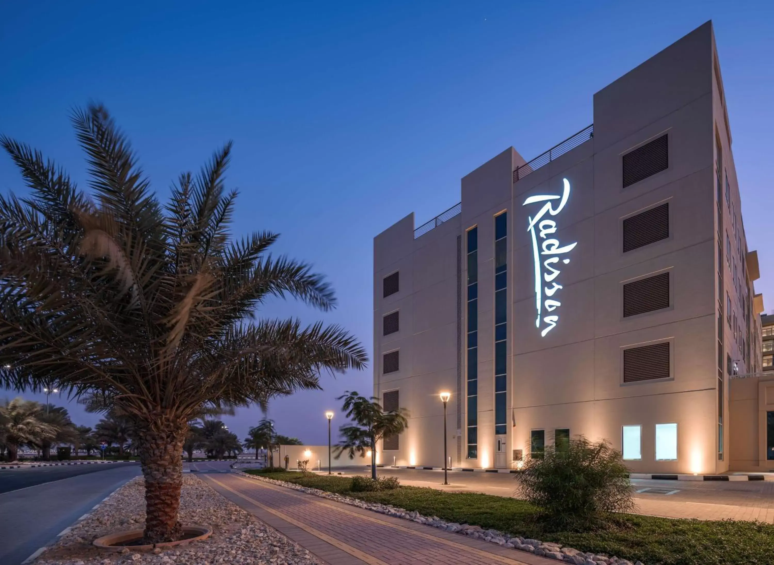 Property building in Radisson Resort Ras Al Khaimah Marjan Island Property building in Radisson Resort Ras Al Khaimah Marjan Island