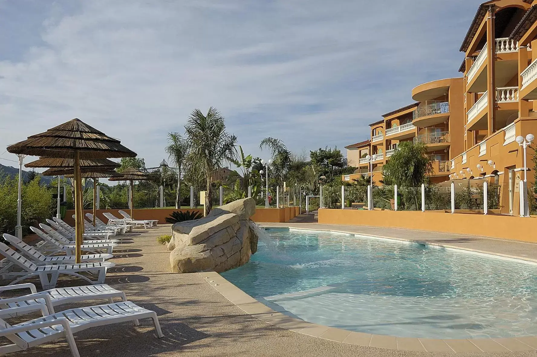 Swimming Pool in Appart Hotel Lou Castelet