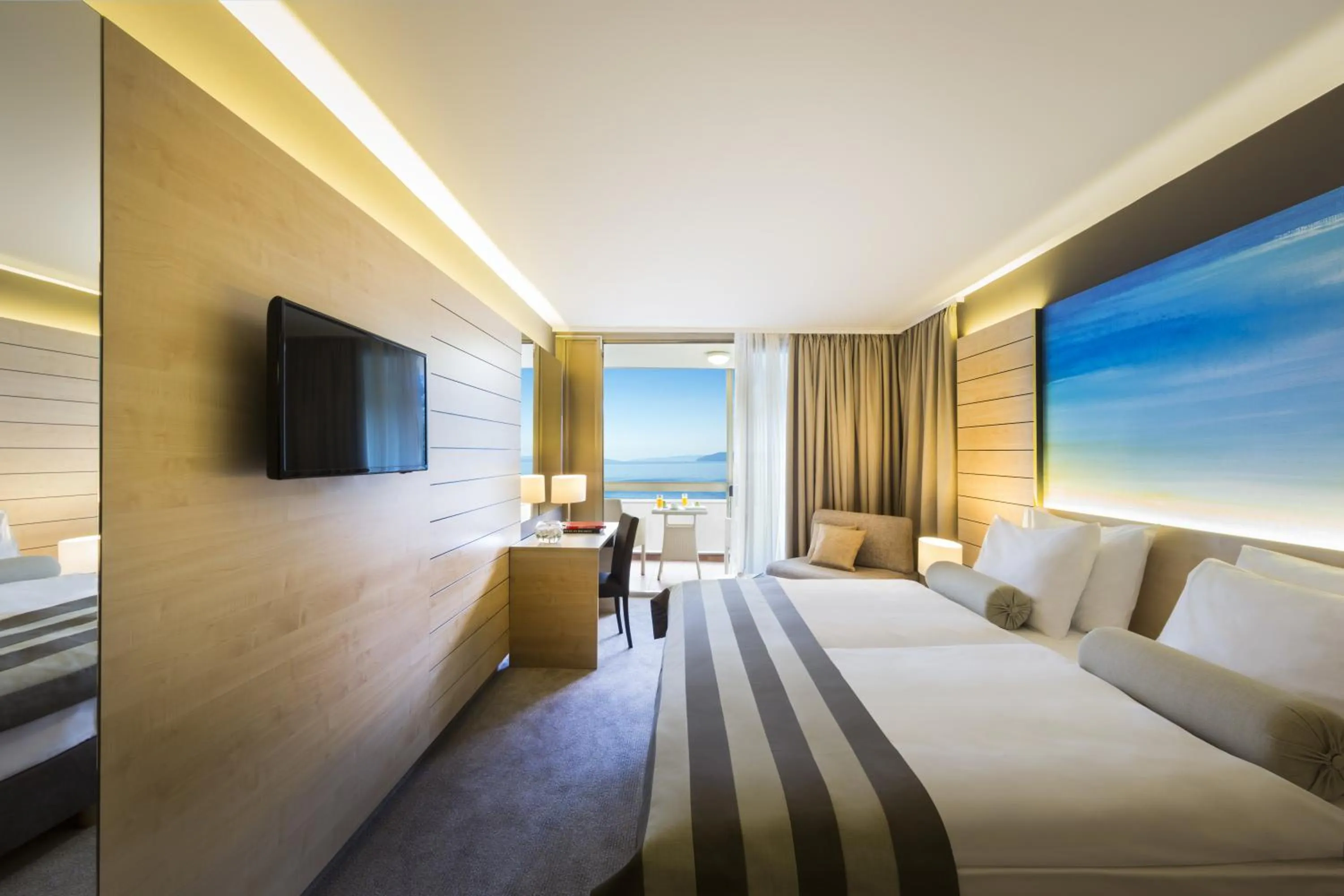 Superior Twin Room with Sea View - single occupancy in Hotel Excelsior - by Liburnia Hotels & Villas