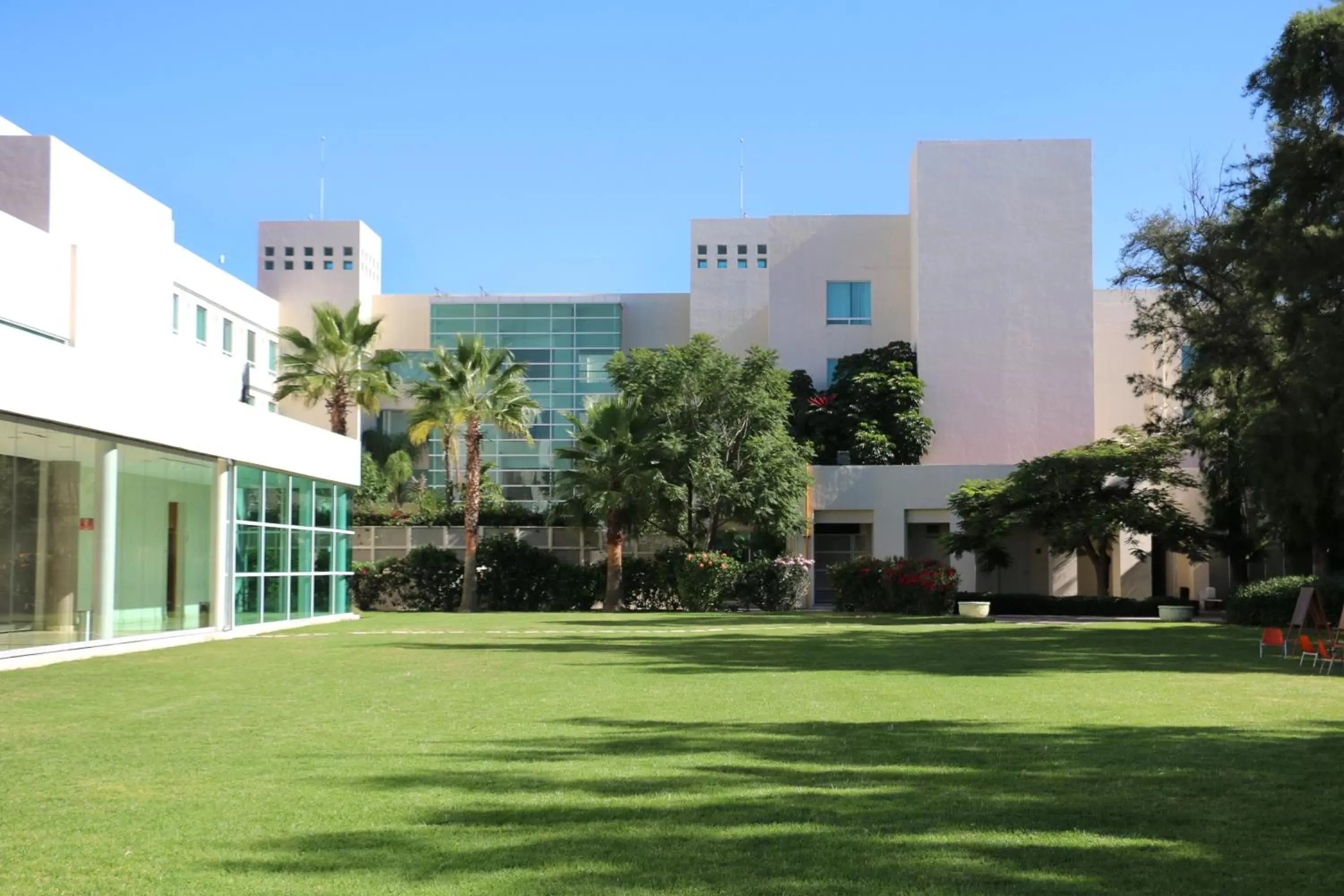 Garden, Property Building in Radisson Poliforum Plaza Hotel Leon