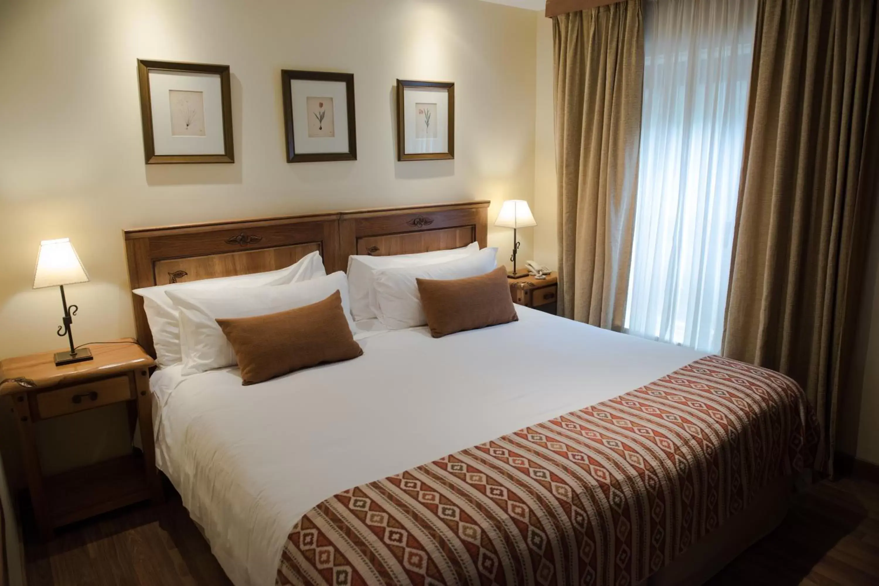 Bed in Del Bosque Apart Hotel