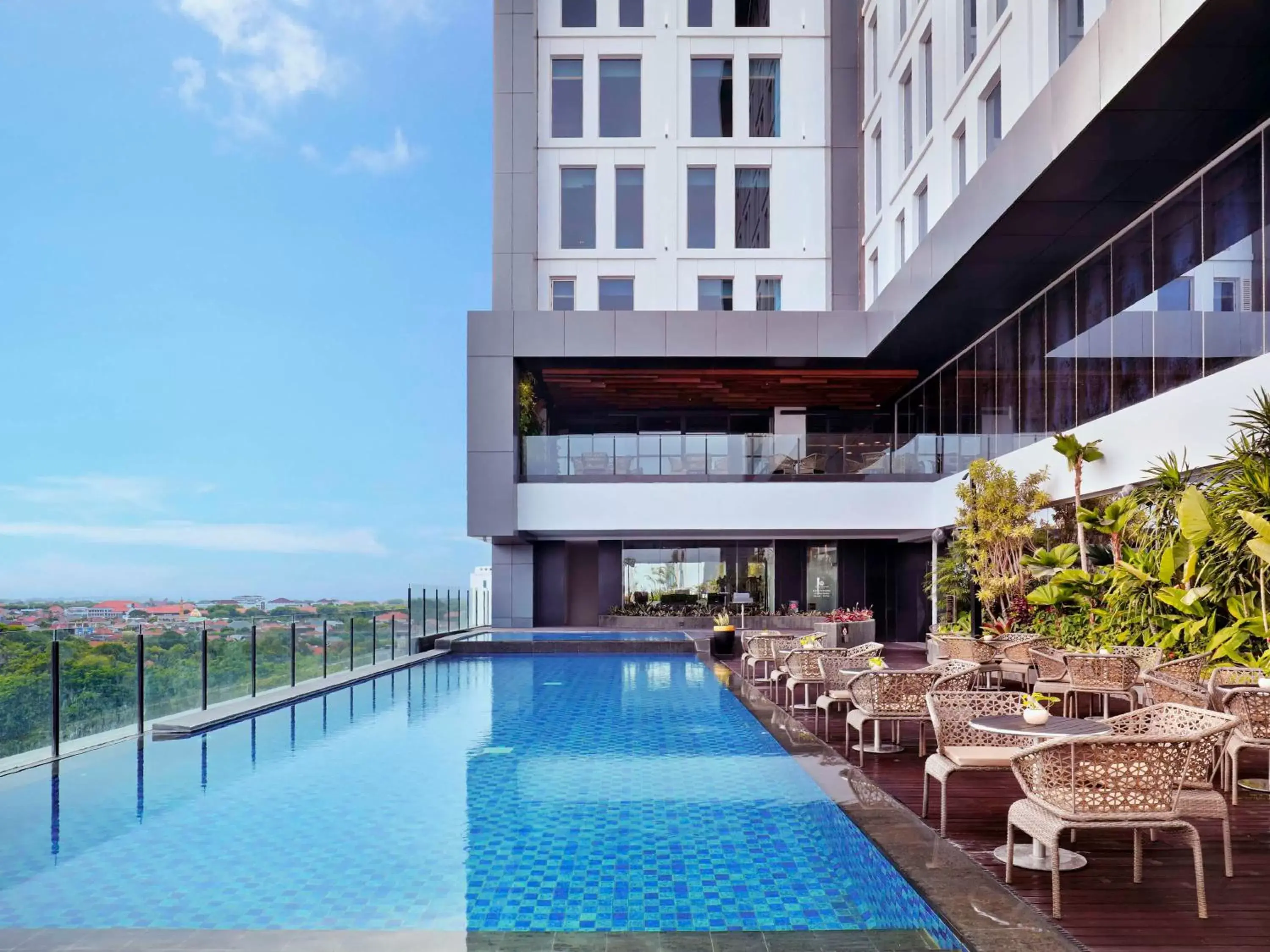 Pool view, Swimming Pool in Movenpick Surabaya City