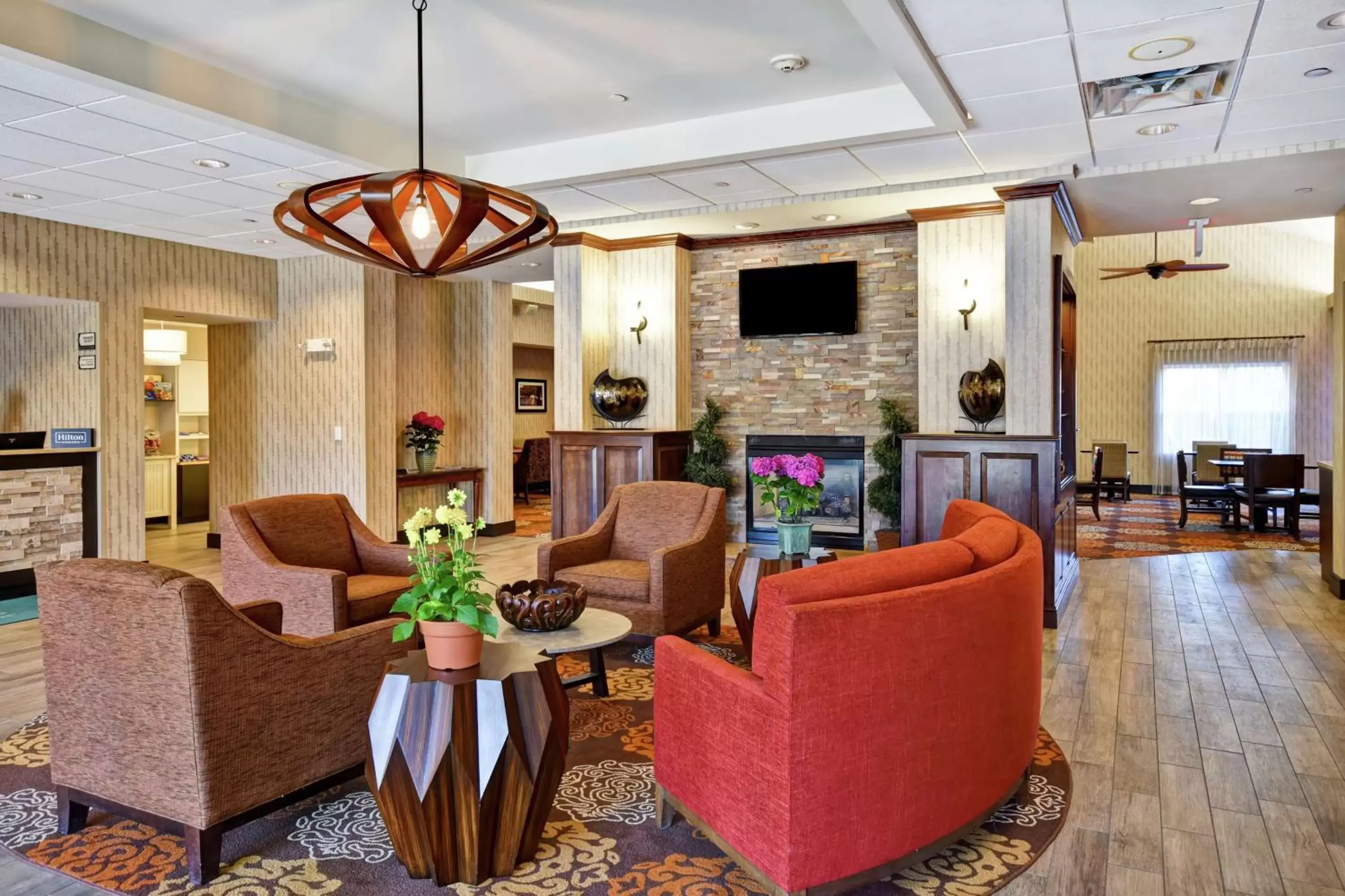 Lobby or reception, Lounge/Bar in Homewood Suites by Hilton Dover