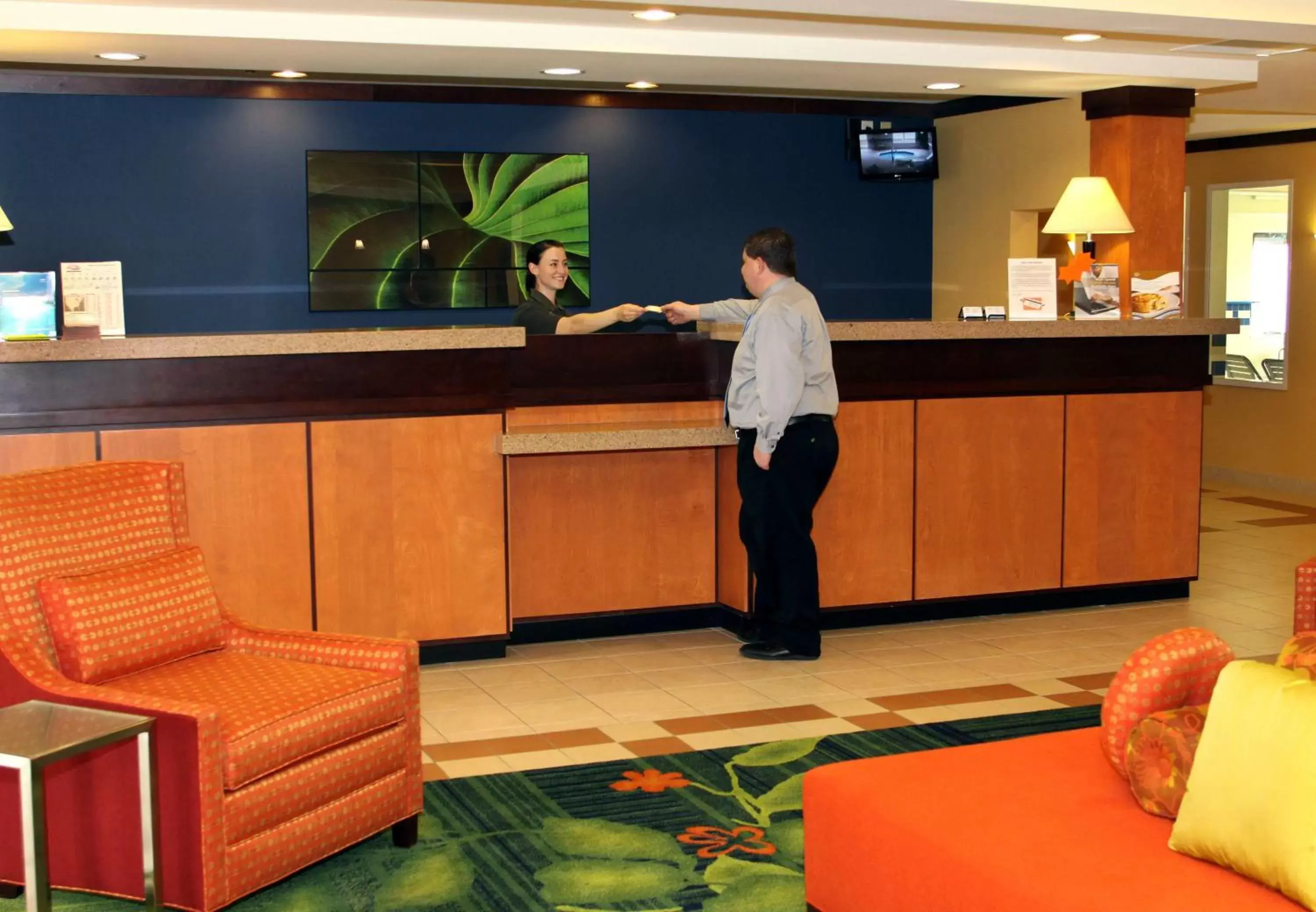 Lobby or reception in Fairfield Inn and Suites by Marriott Marion