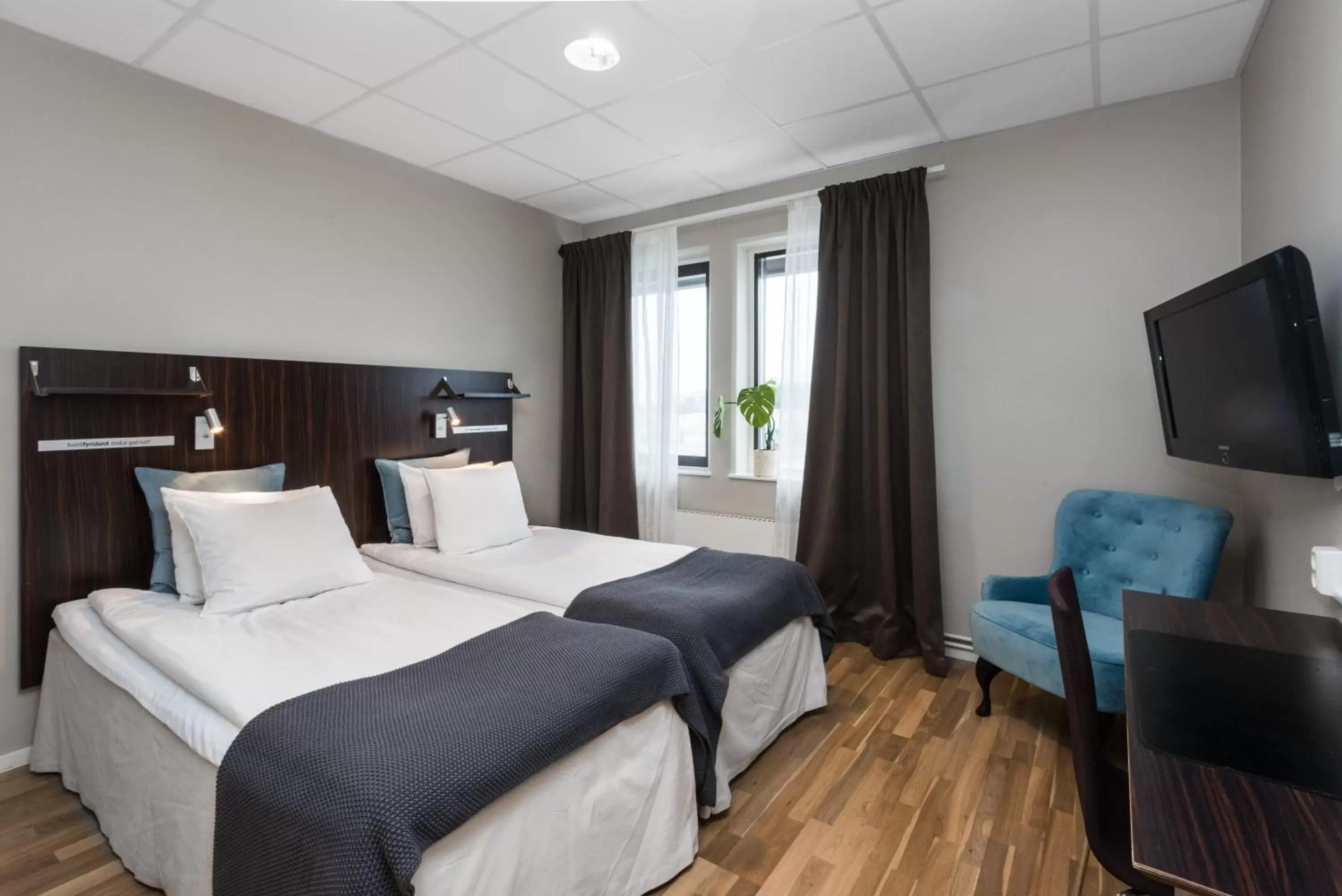 Bedroom in Hotell Fyrislund