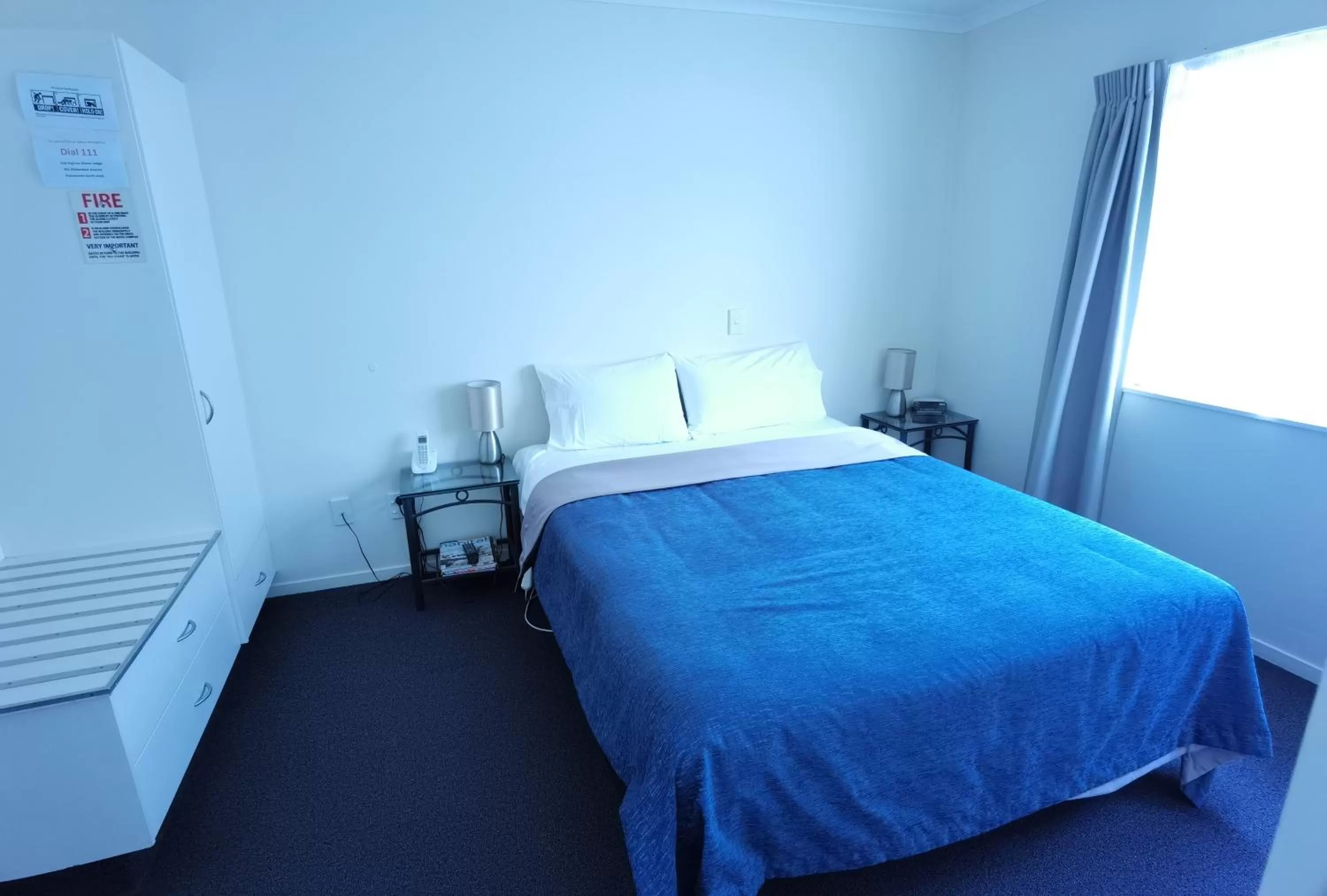 Bedroom, Bed in Harringtons Motor Lodge