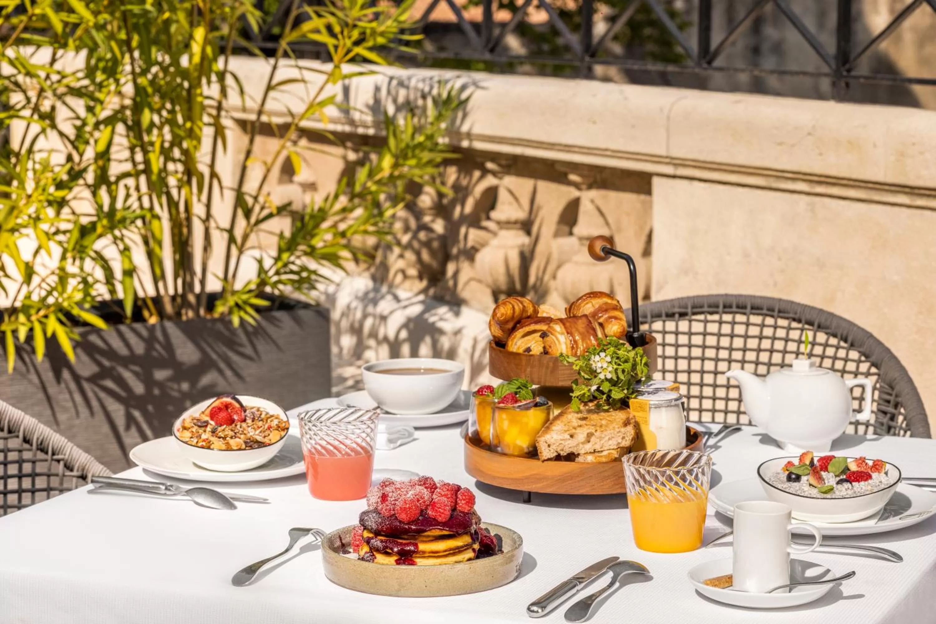 Continental breakfast in Maison Albar Hotels L’Imperator