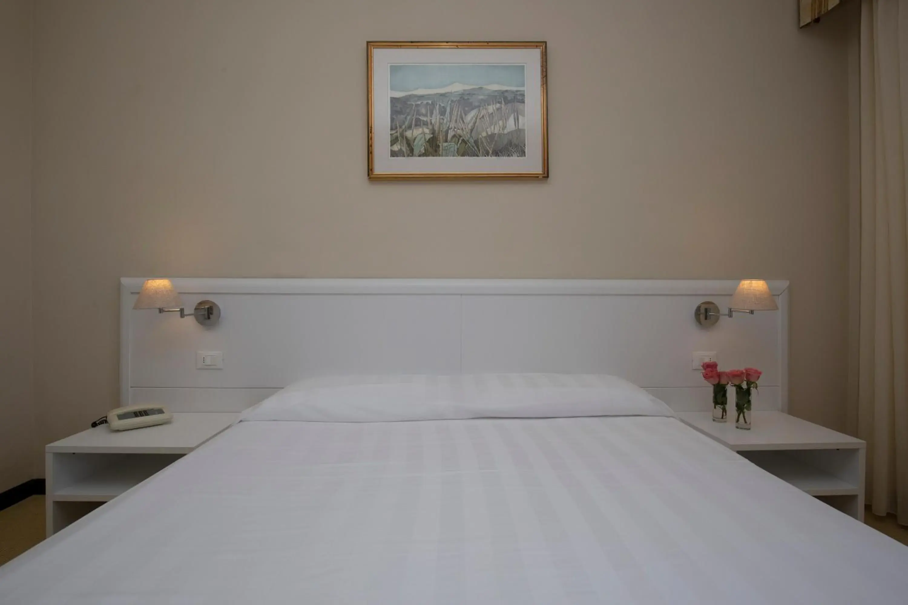 Bed in Hotel Fabricia