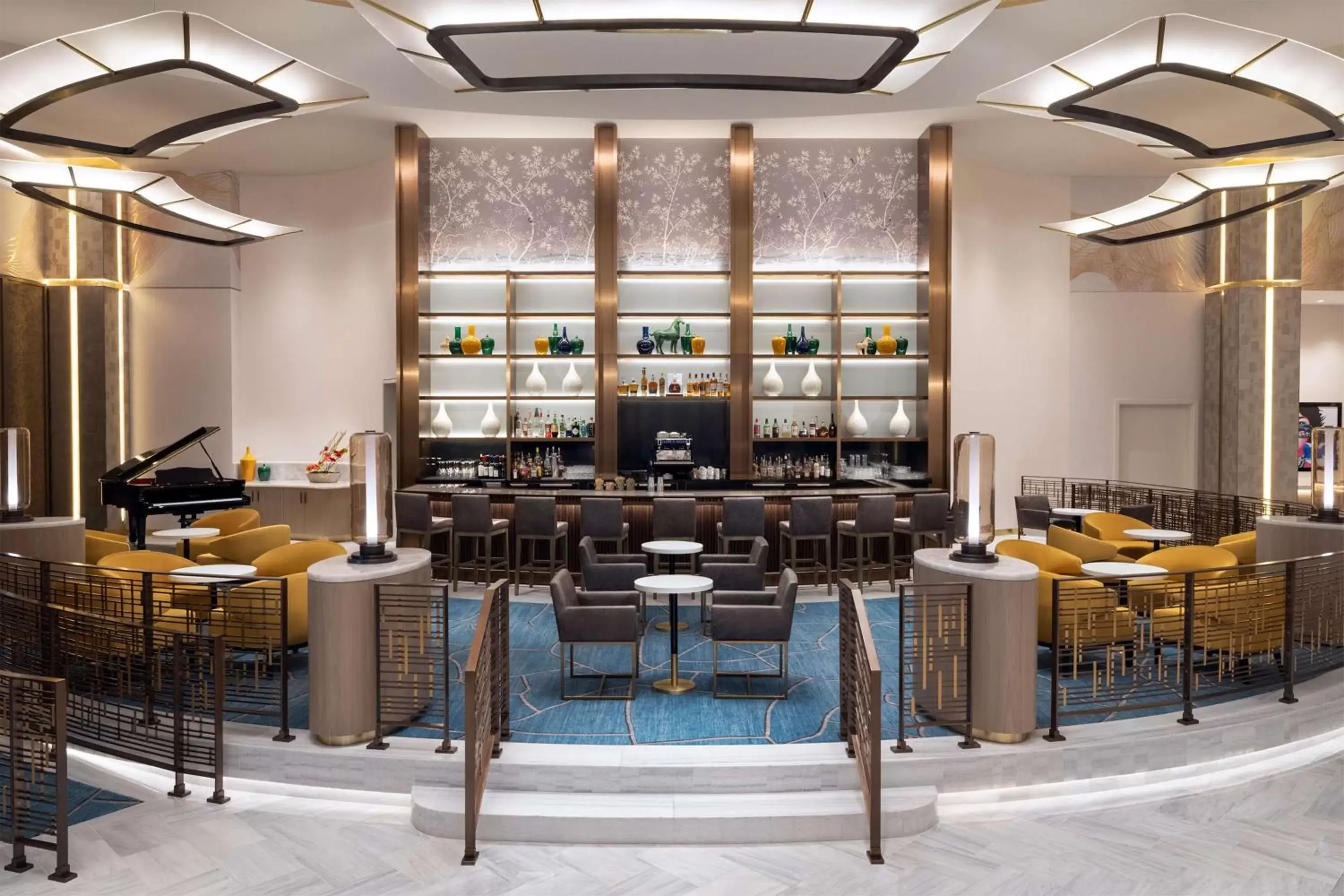 Lounge or bar in Conrad Las Vegas At Resorts World Lounge or bar in Conrad Las Vegas At Resorts World