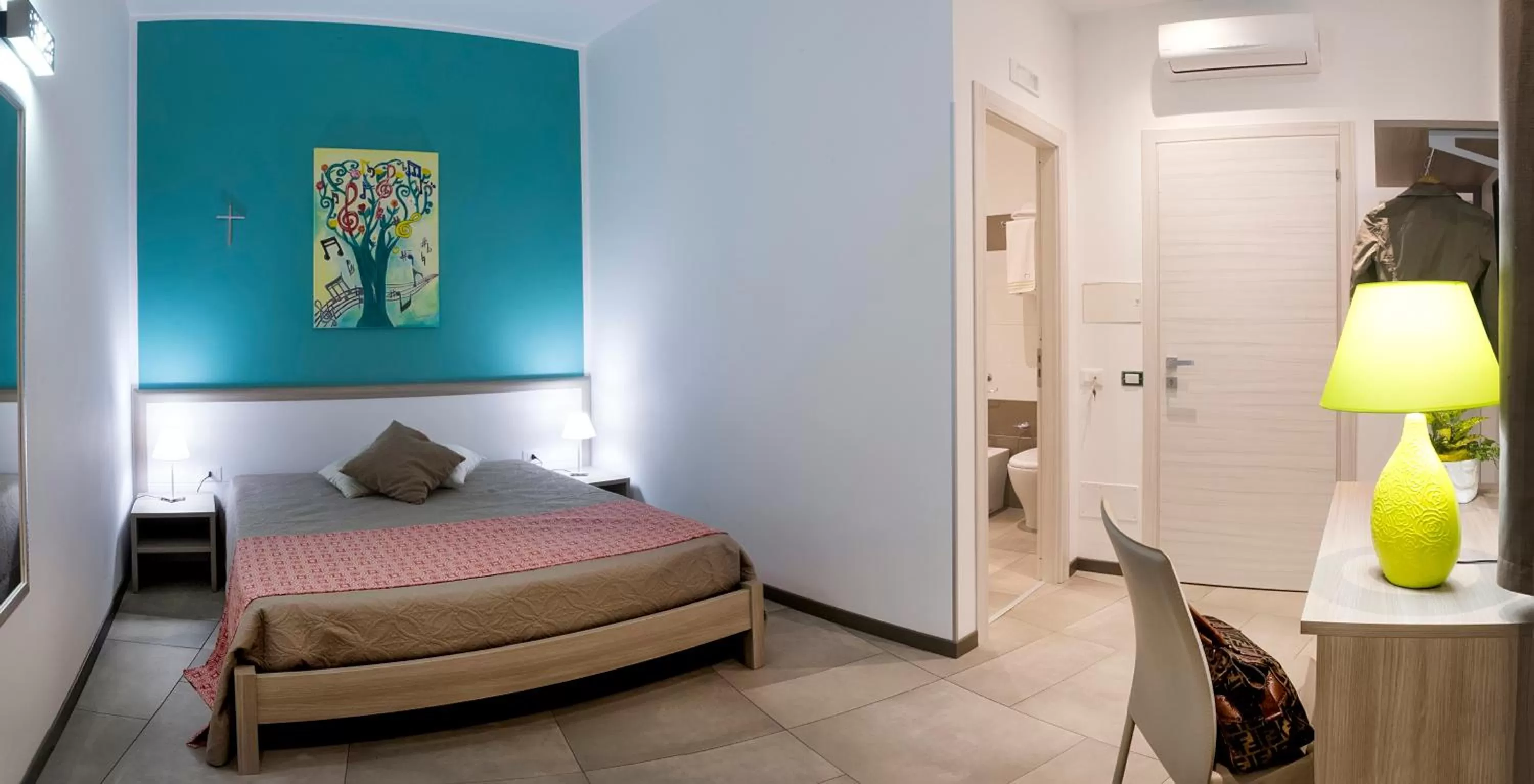 Bedroom, Bed in La Rocca Scavata