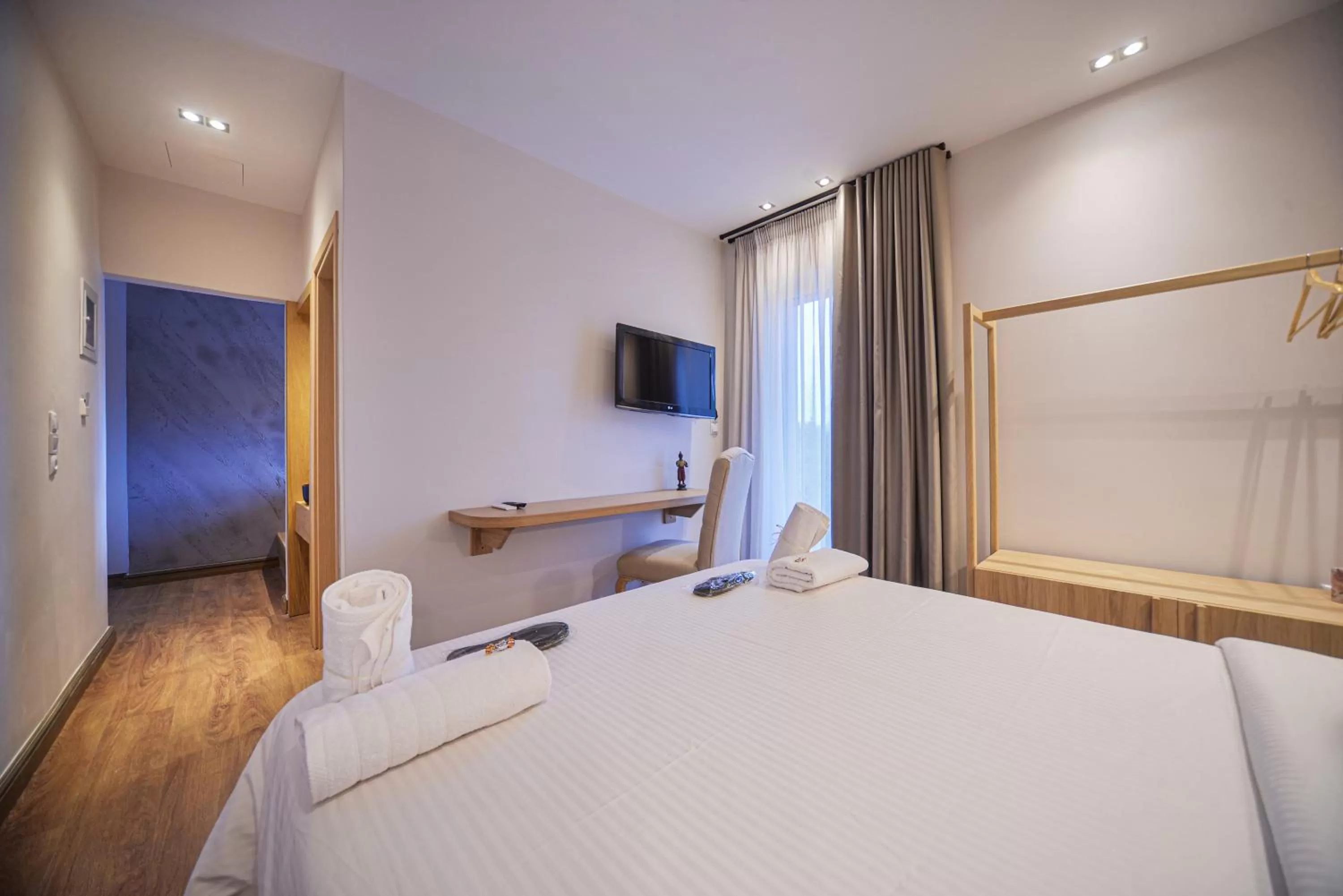 Bedroom, Bed in Anixi Hotel by AP