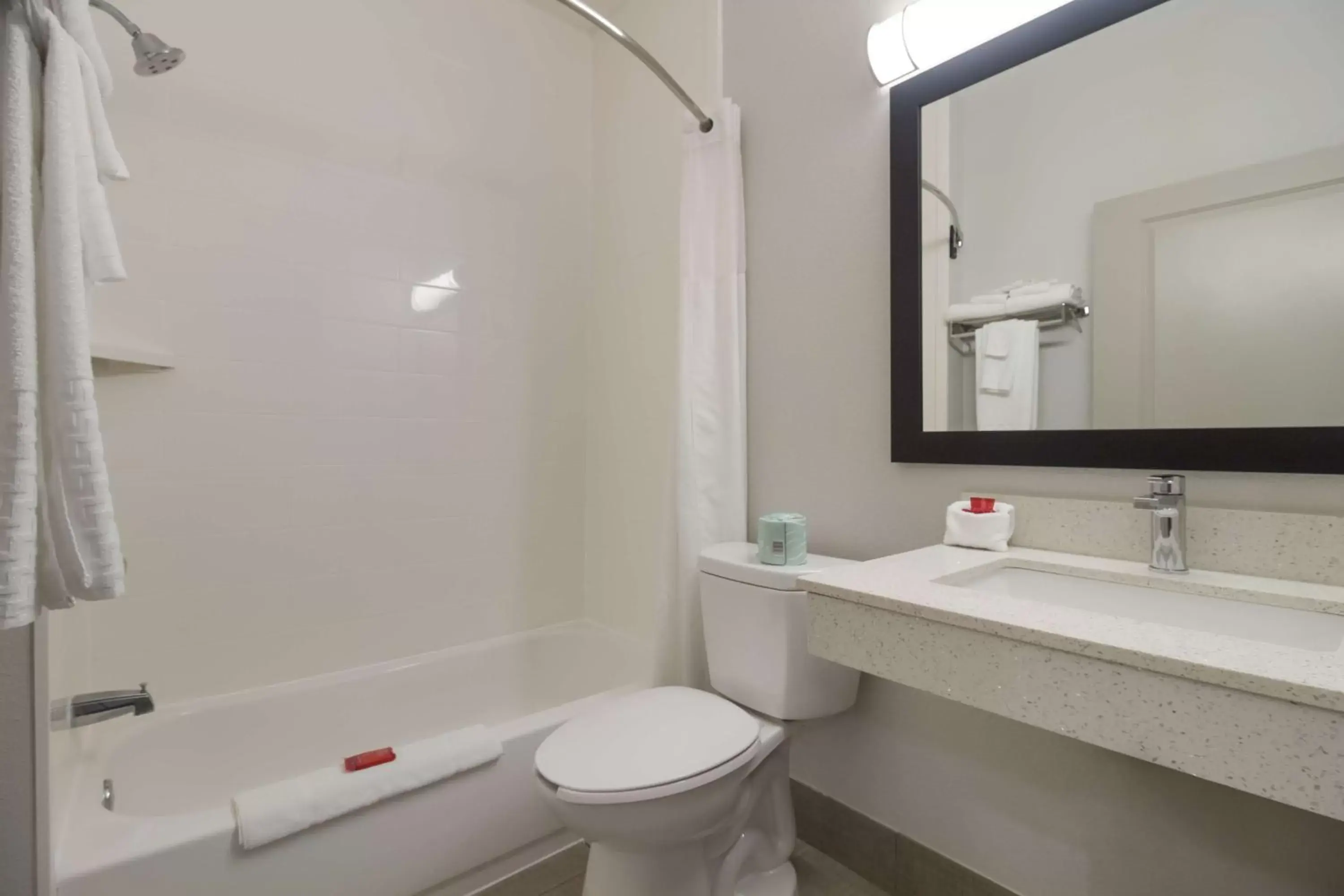 Bathroom in SureStay Hotel by Best Western Shallotte