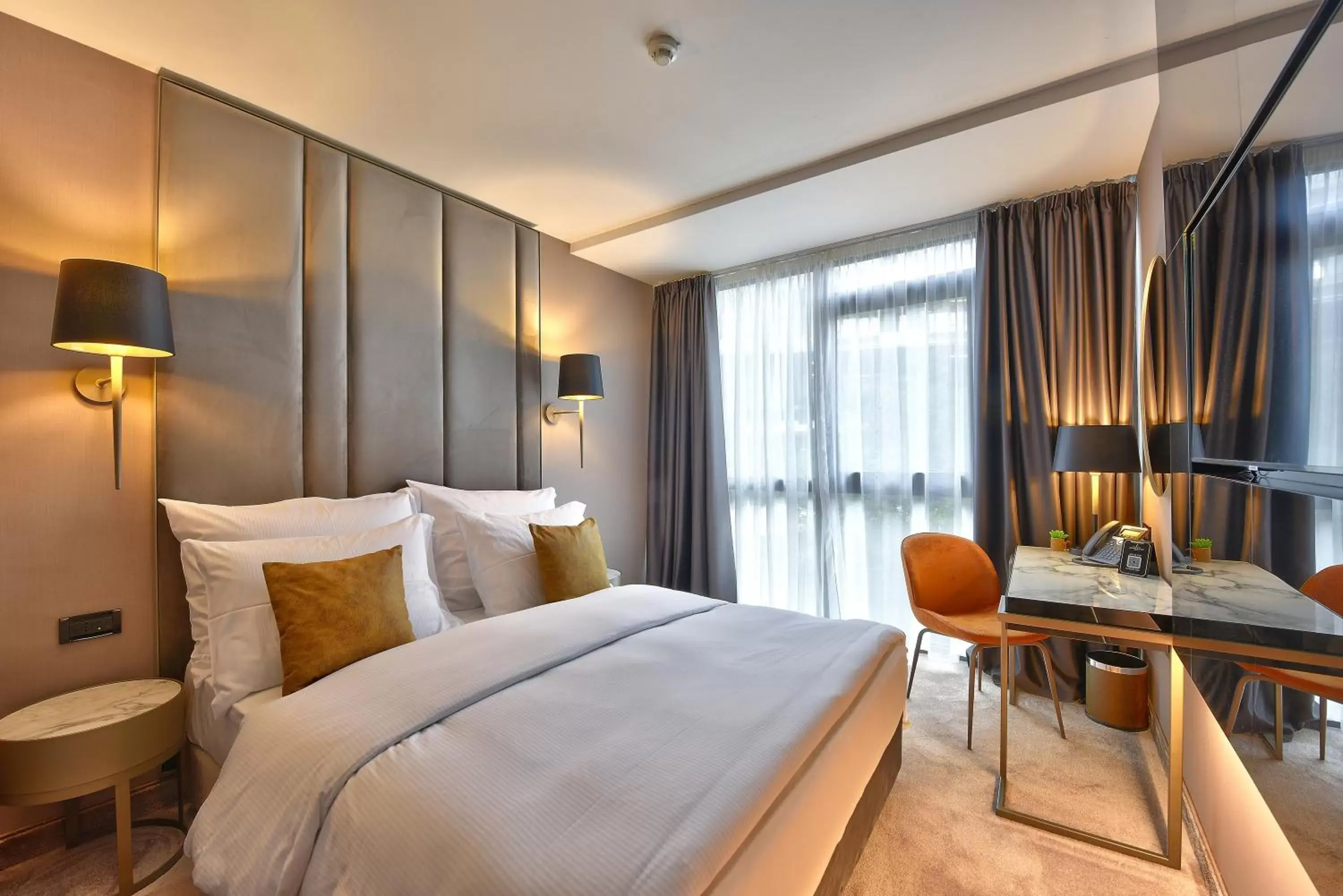 Bed in Grand Hotel Adriatic