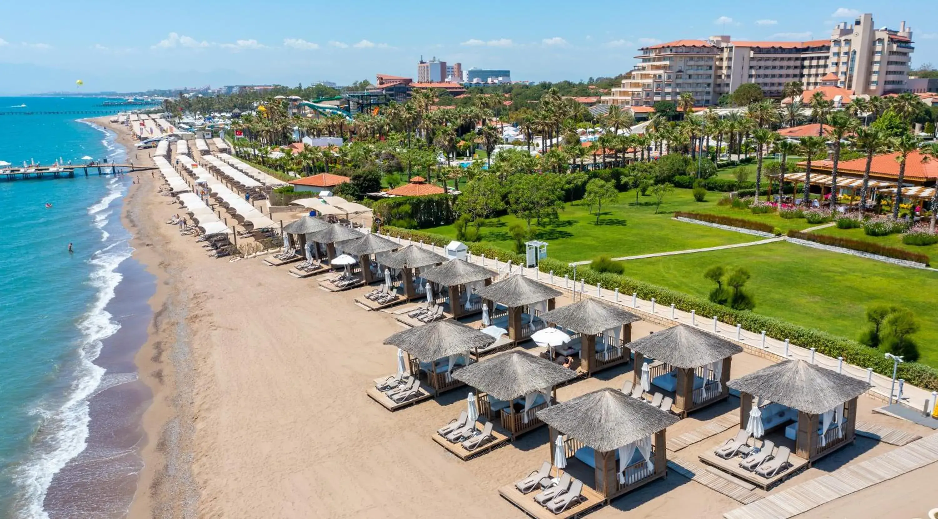 Beach, Bird's-eye View in Bellis Deluxe Hotel