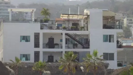 Facade/entrance, Property Building in Hotel Suites Nadia Puerto Vallarta