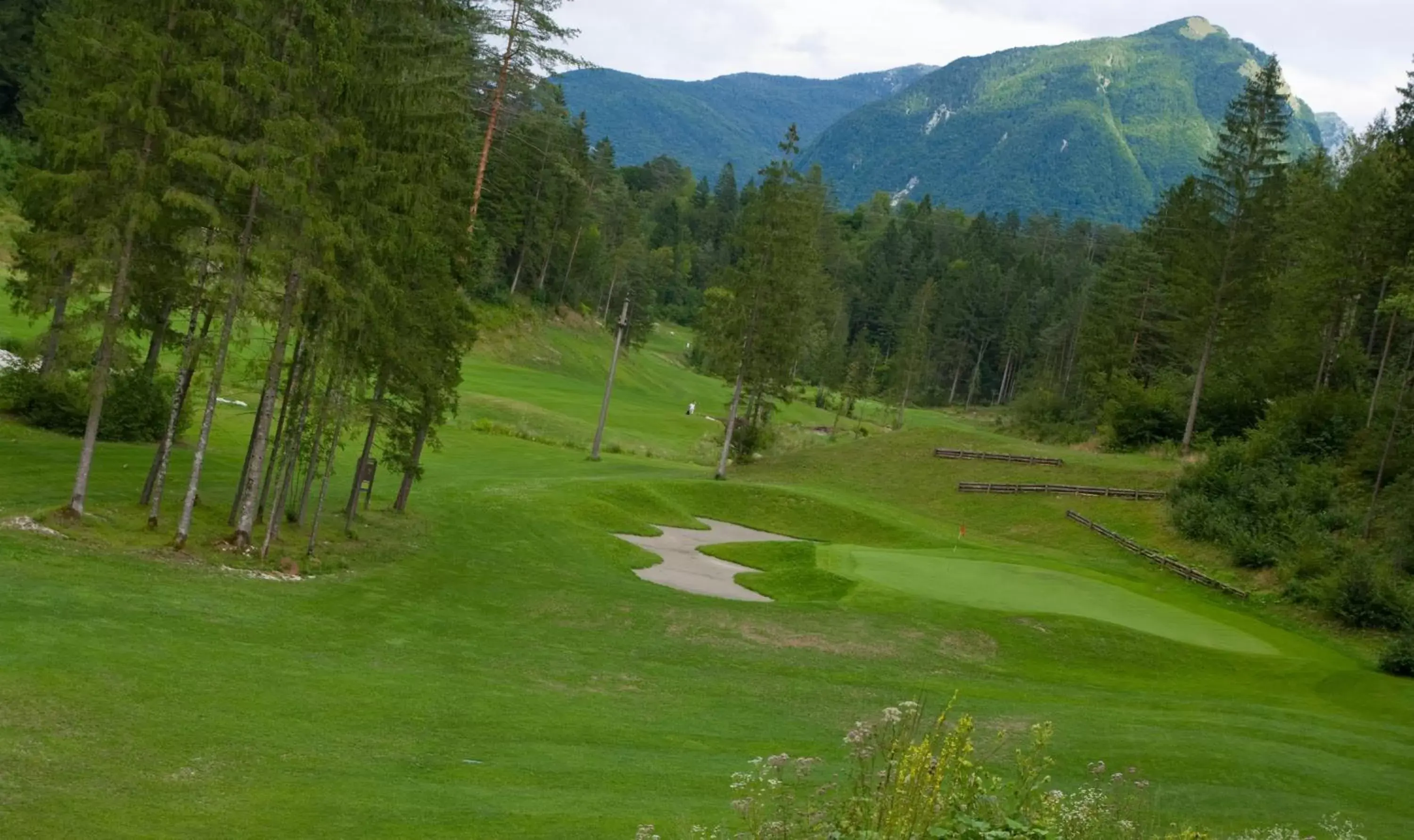 Golfcourse in Hotel Mangart