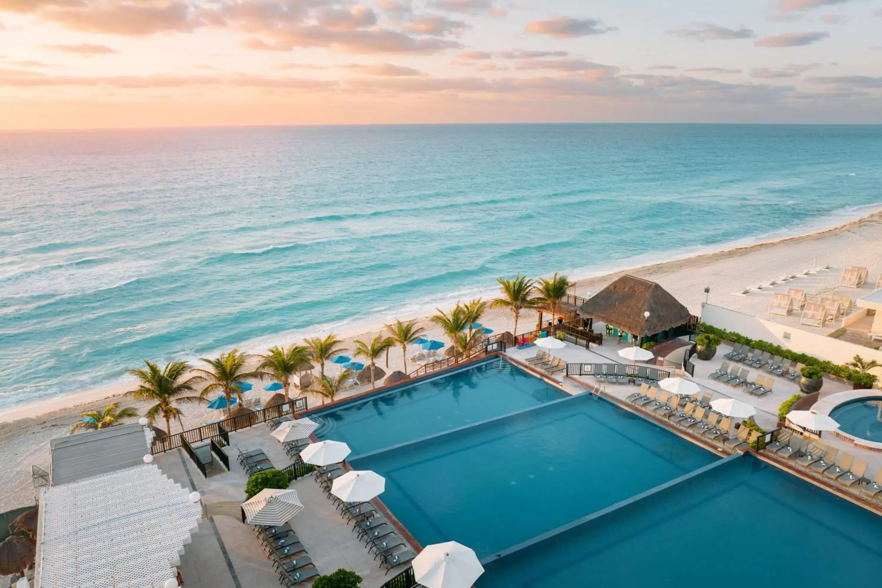 Bird's eye view, Pool View in Seadust Cancun Family Resort - All Inclusive